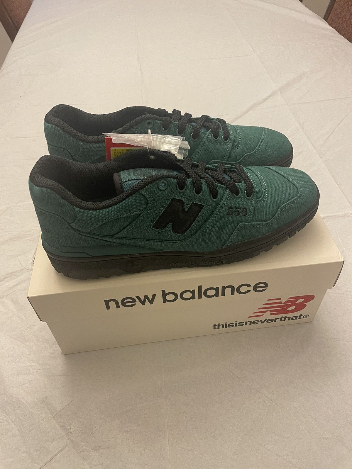 New Balance × thisisneverthat New balance 550 Size US 11.5 / EU 44-45 - 2 Thumbnail