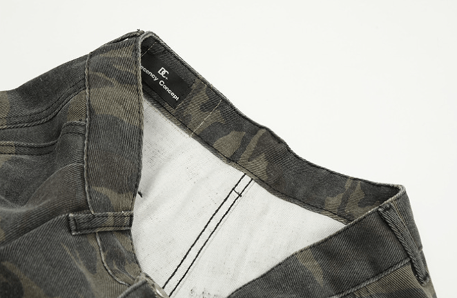 Japanese Brand × Jean Multi-pocket camouflage loose men's casual cargo trousers Size US 32 / EU 48 - 4 Thumbnail