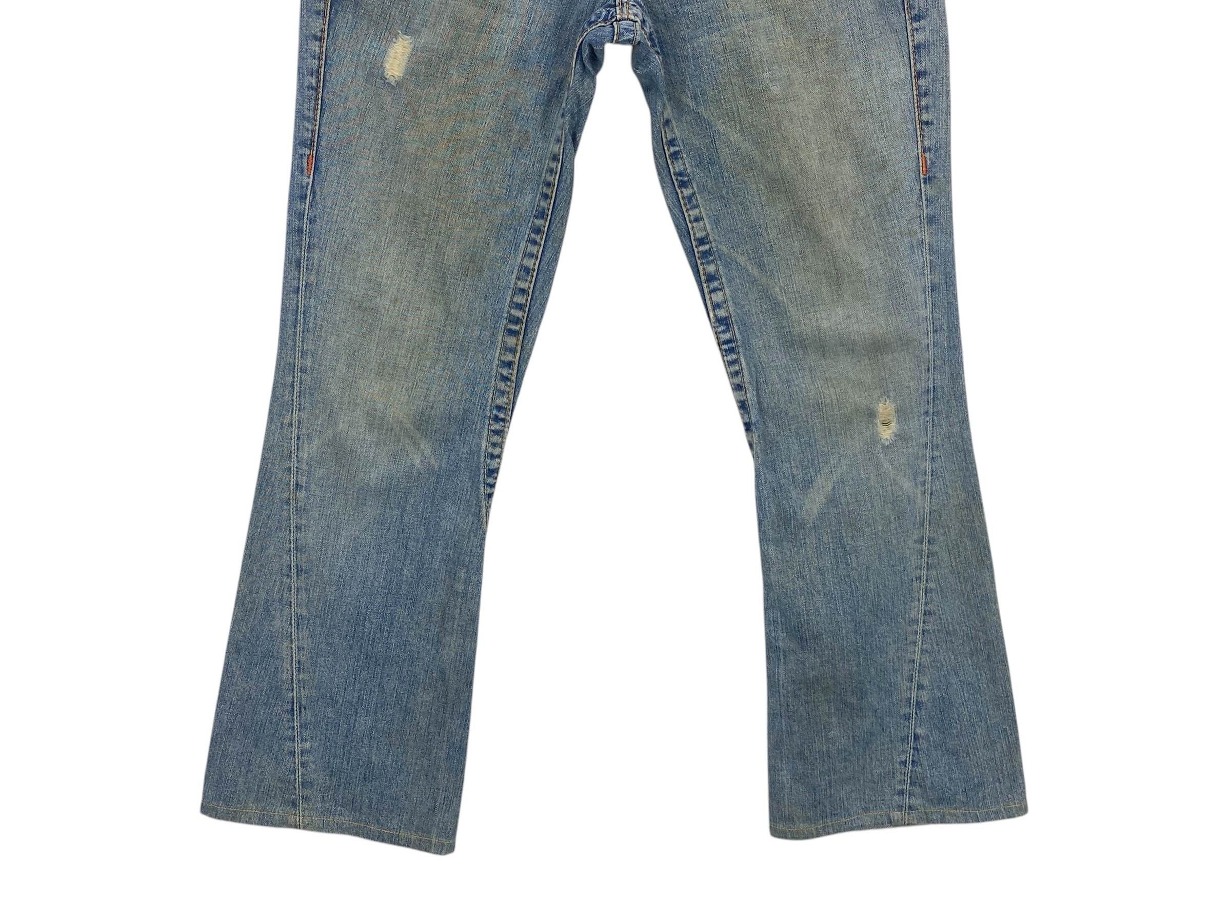 True Religion True Religion Twisted Leg Jeans Flare Pants Workwear Size US 28 / EU 44 - 5 Thumbnail