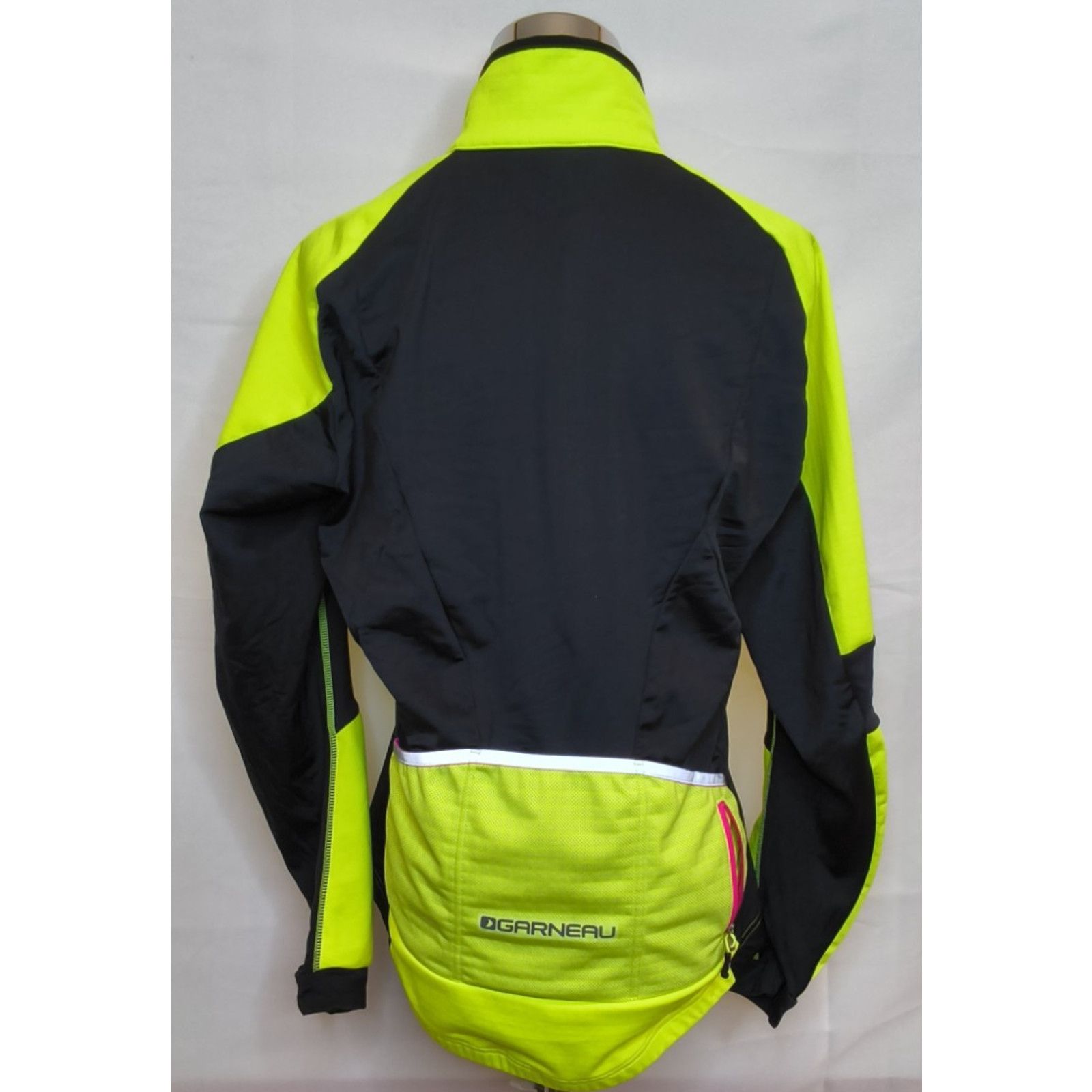 Other Louis Garneau Cycling Jacket Women's L Neon Yellow Hi-vis Size L / US 10 / IT 46 - 3 Thumbnail