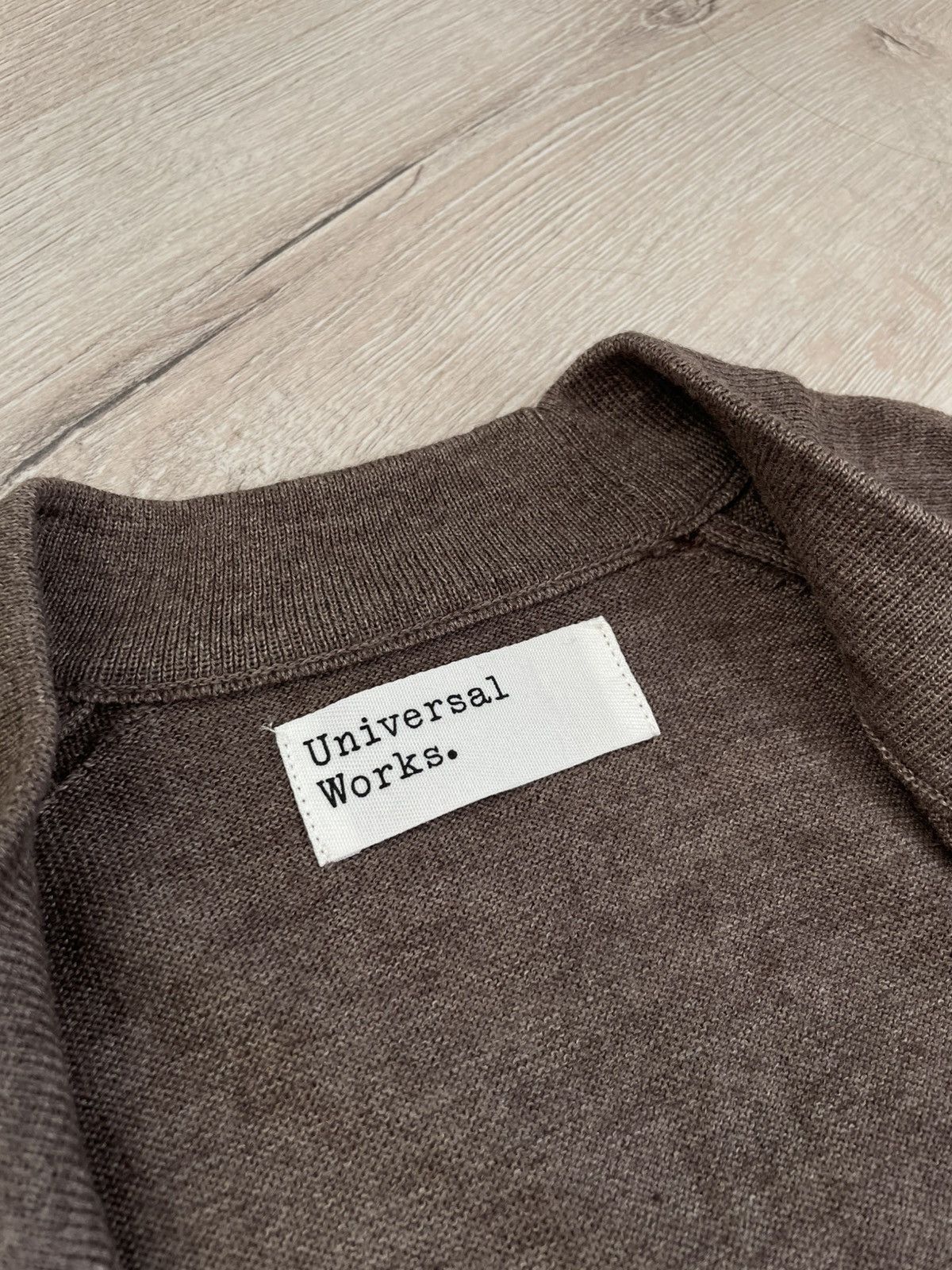 Japanese Brand Rare Universal Works Merino Wool Cardigan Y2k Sweater Size US L / EU 52-54 / 3 - 8 Thumbnail