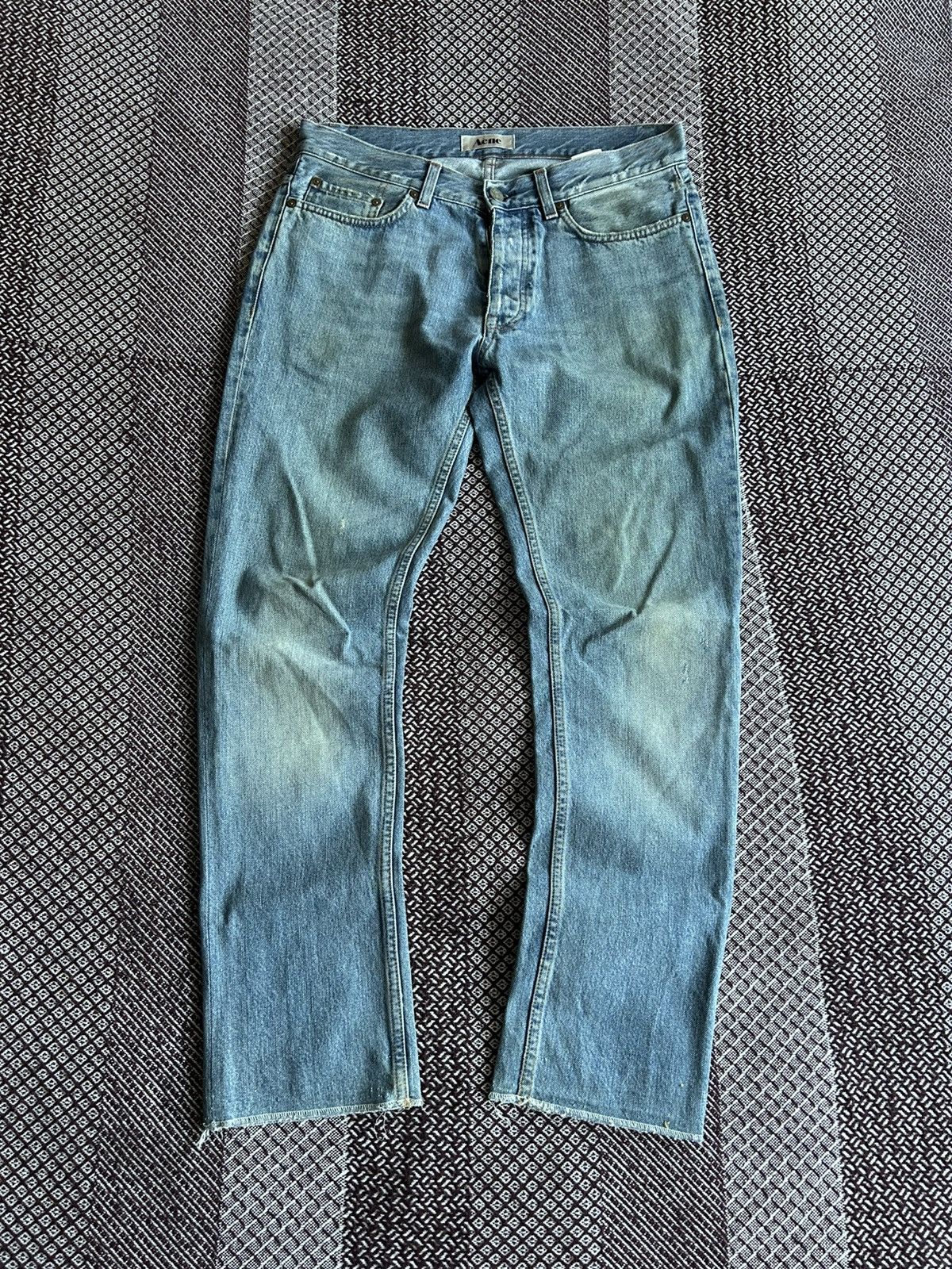 Acne Studios Vintage Acne Studios Roc Light Jeans Wash Jeans Solid Sz W32 Size US 32 / EU 48 - 8 Thumbnail
