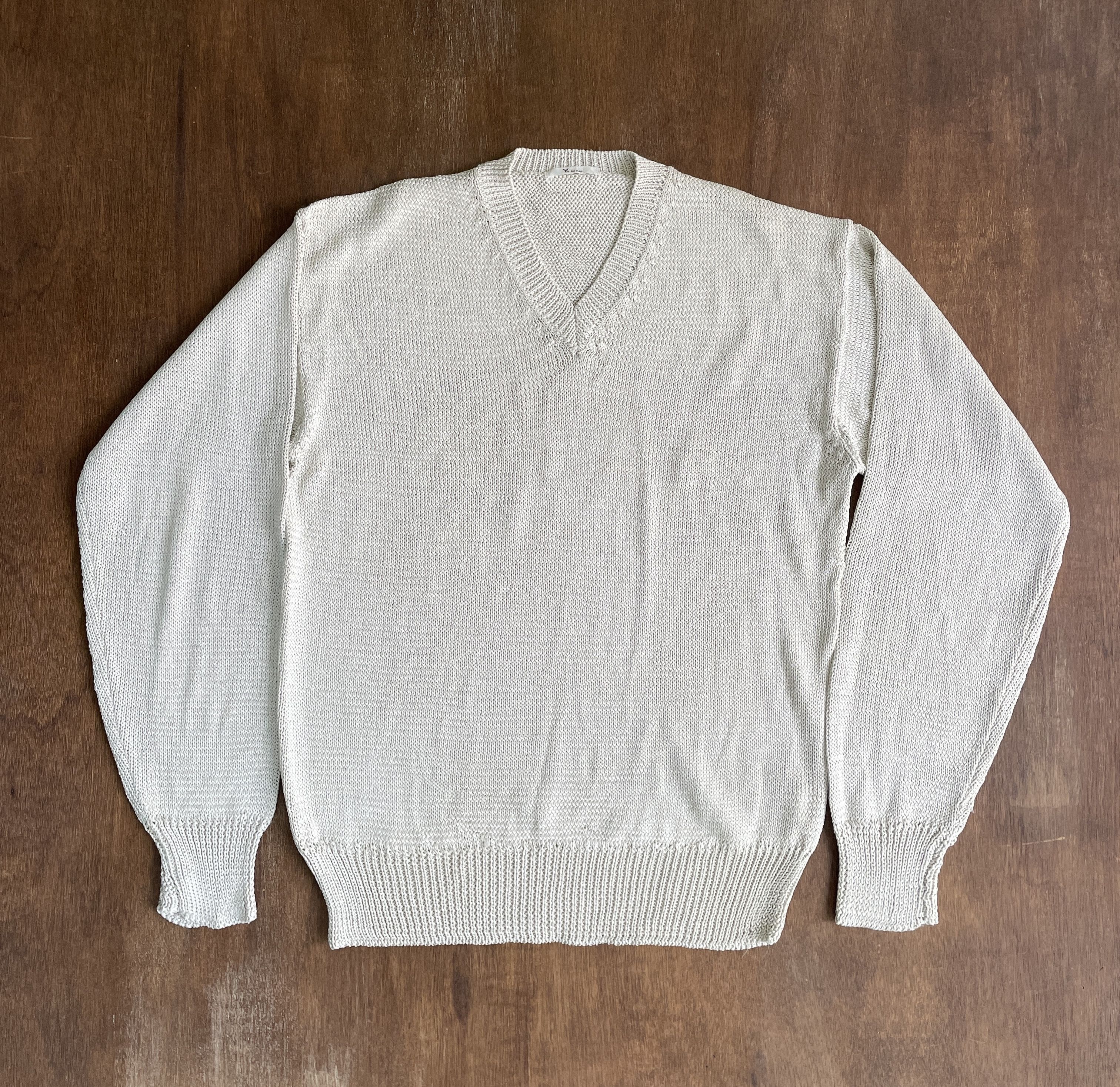 Yohji Yamamoto Yohji Yamamoto V Stitch Acrylic Sweaters Size US M / EU 48-50 / 2 - 1 Thumbnail