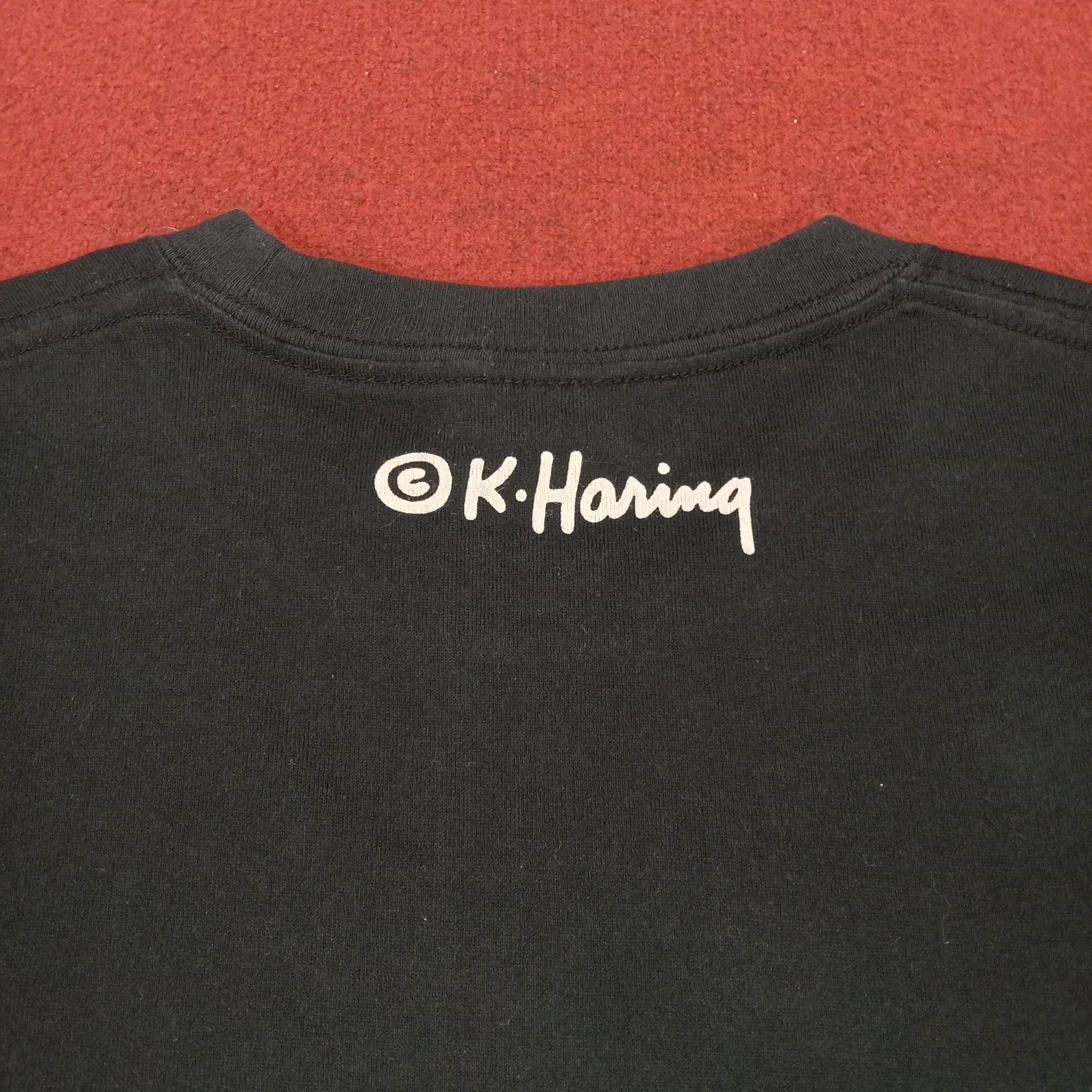 Keith Haring × Vintage Keith Haring Tshirt Art Streetwear Style Size US L / EU 52-54 / 3 - 4 Thumbnail