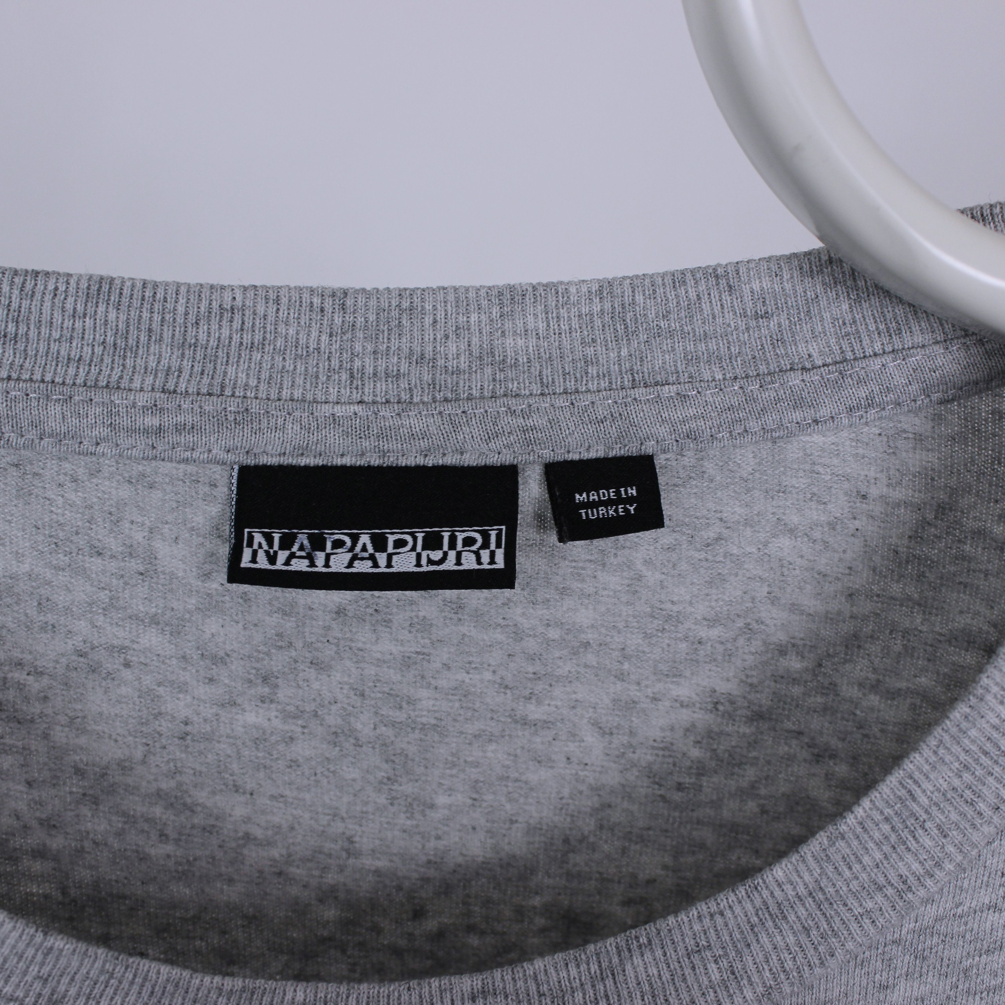Napapijri Napapijri long sleeve men cotton S gray Size US S / EU 44-46 / 1 - 5 Thumbnail