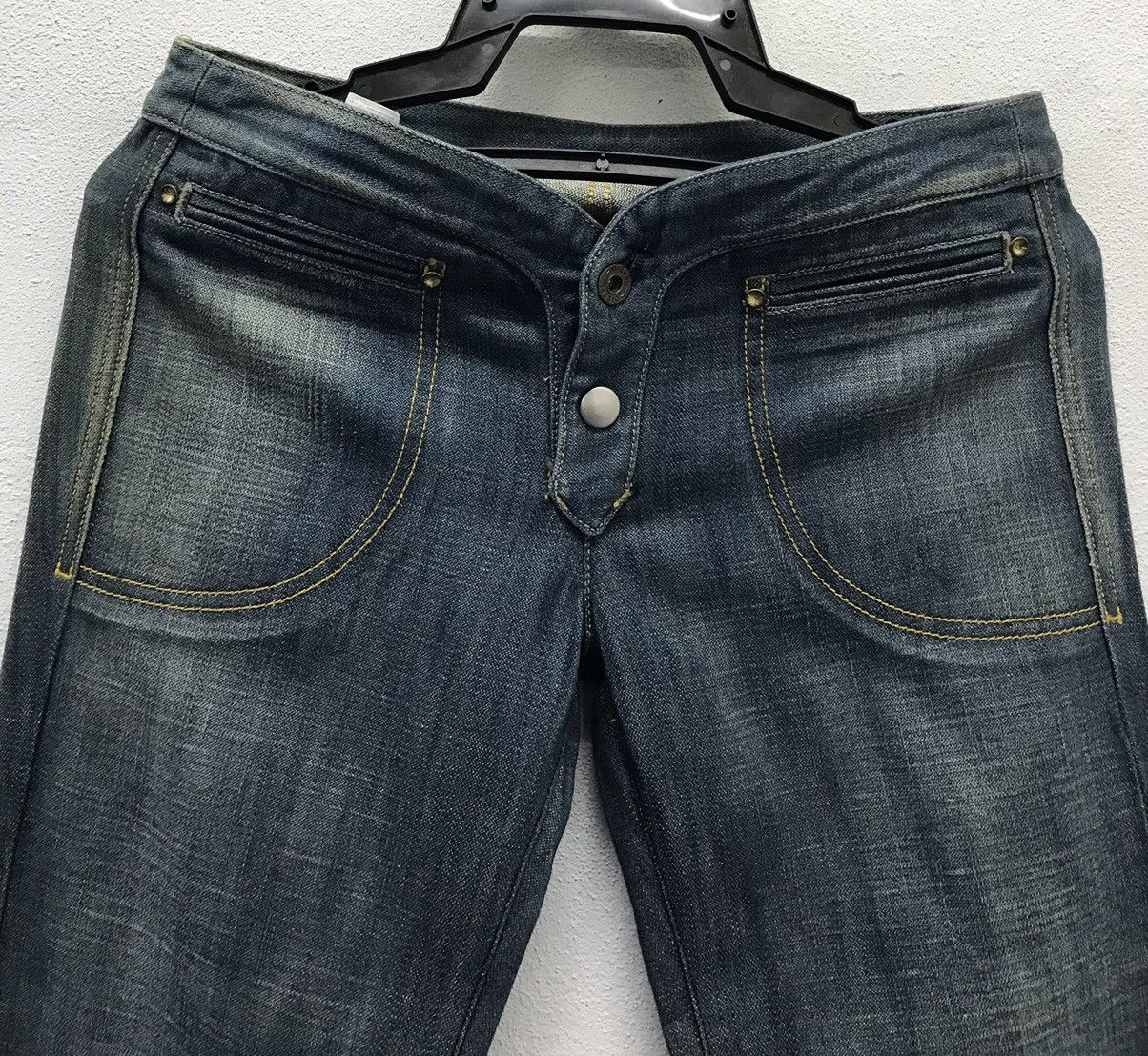 Diesel × Vintage Vintage Diesel Only The Brave Made In Romania Denim Pants Size US 29 - 3 Thumbnail