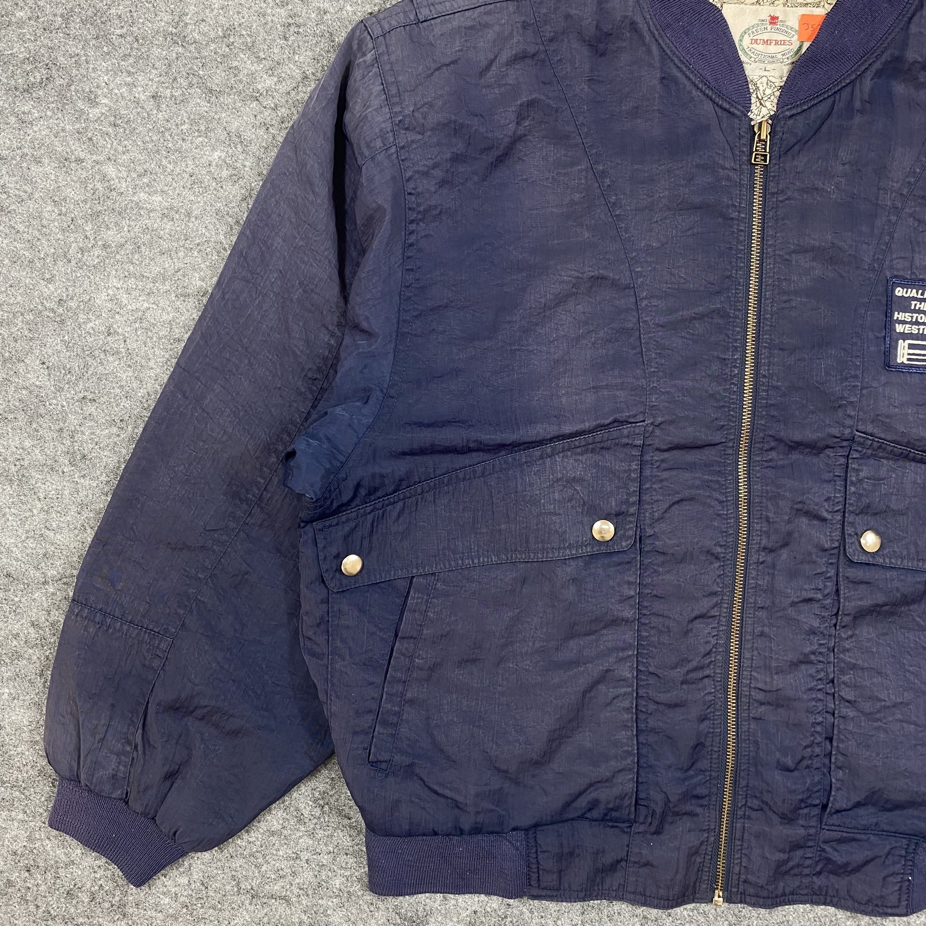 Issey Miyake Vintage 90s Dumfries Fresh Findings Bomber Jacket-J570 Size US L / EU 52-54 / 3 - 4 Thumbnail