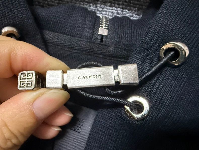 Givenchy Givenchy Runway Loose Half-Zip Hooded Sweatshirt Jacket Size US XL / EU 56 / 4 - 3 Thumbnail