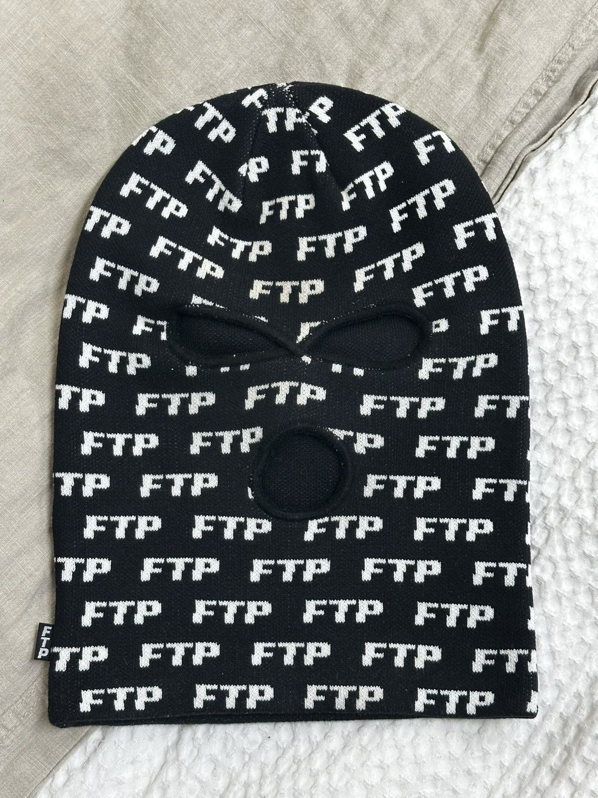 Fuck The Population FTP ALL OVER SKI MASK / BALACLAVA (BLACK) Size ONE SIZE - 1 Preview