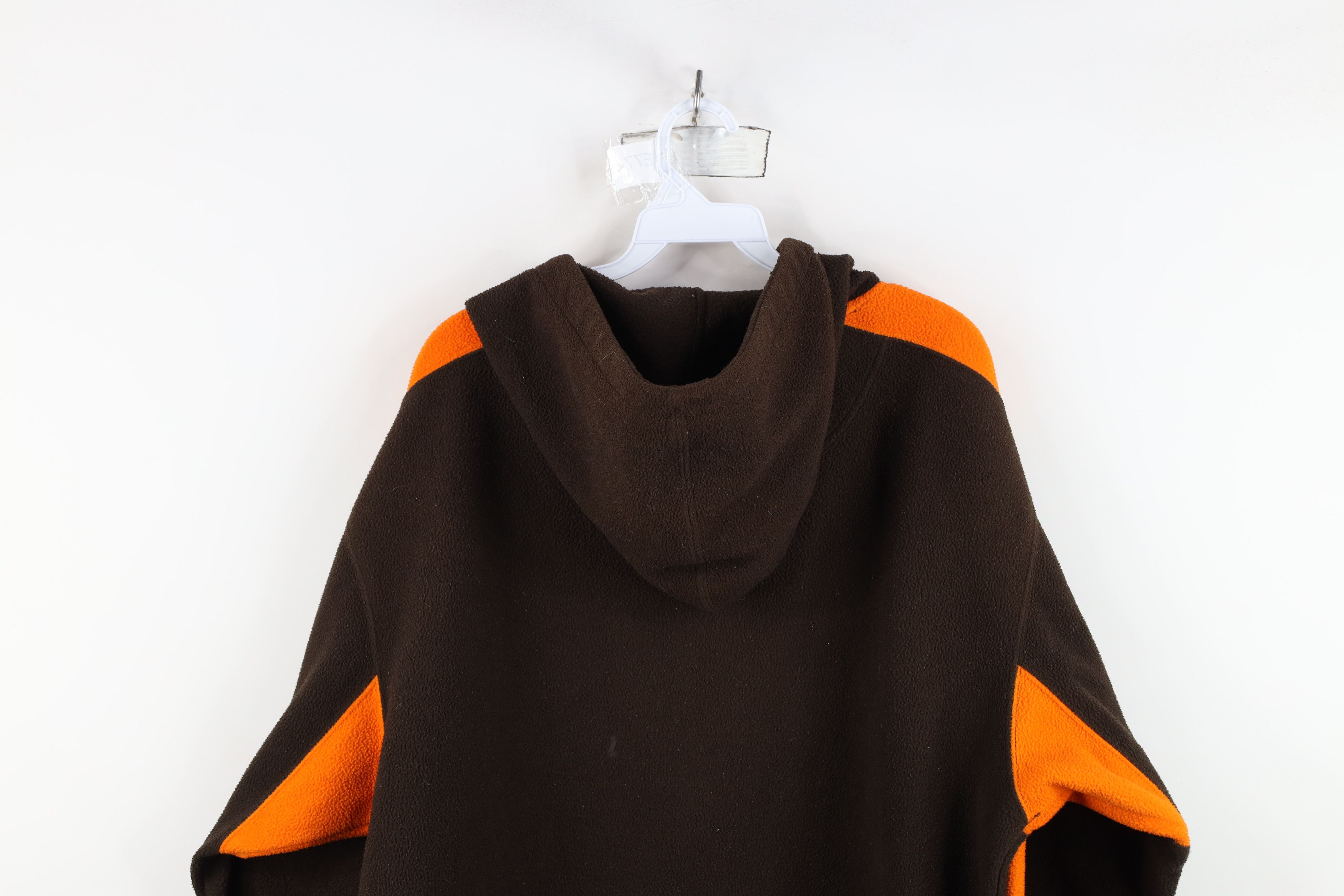 Vintage Vintage Spell Out Cleveland Browns Football Fleece Hoodie Size US L / EU 52-54 / 3 - 16 Thumbnail