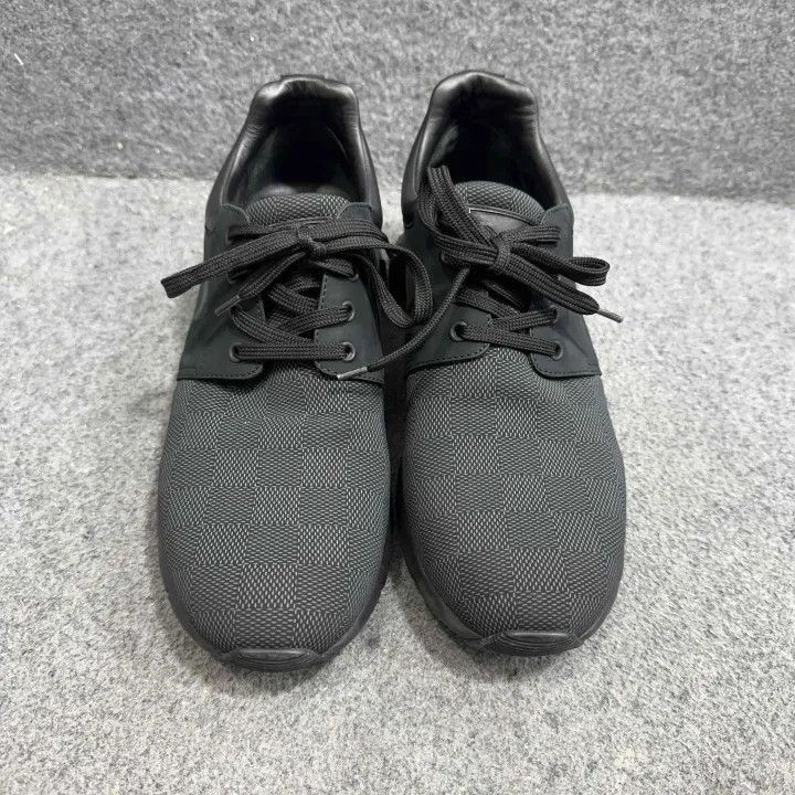 Other Louis Vuitton Black Checkered Casual Sneakers -2508 Size US 9.5 / EU 42-43 - 2 Thumbnail