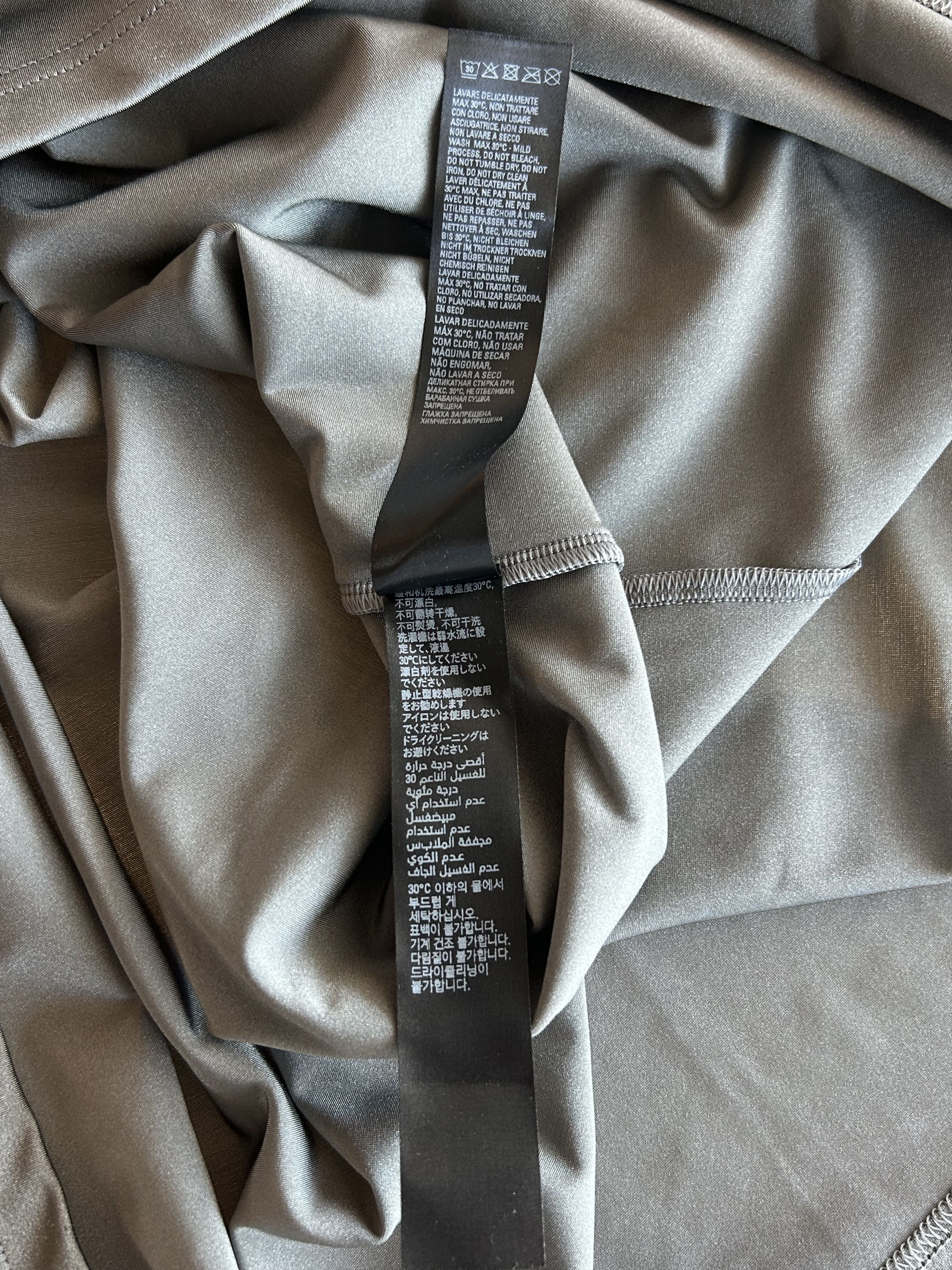 Balenciaga Balenciaga Grey Logo T-Shirt Size US M / EU 48-50 / 2 - 5 Thumbnail