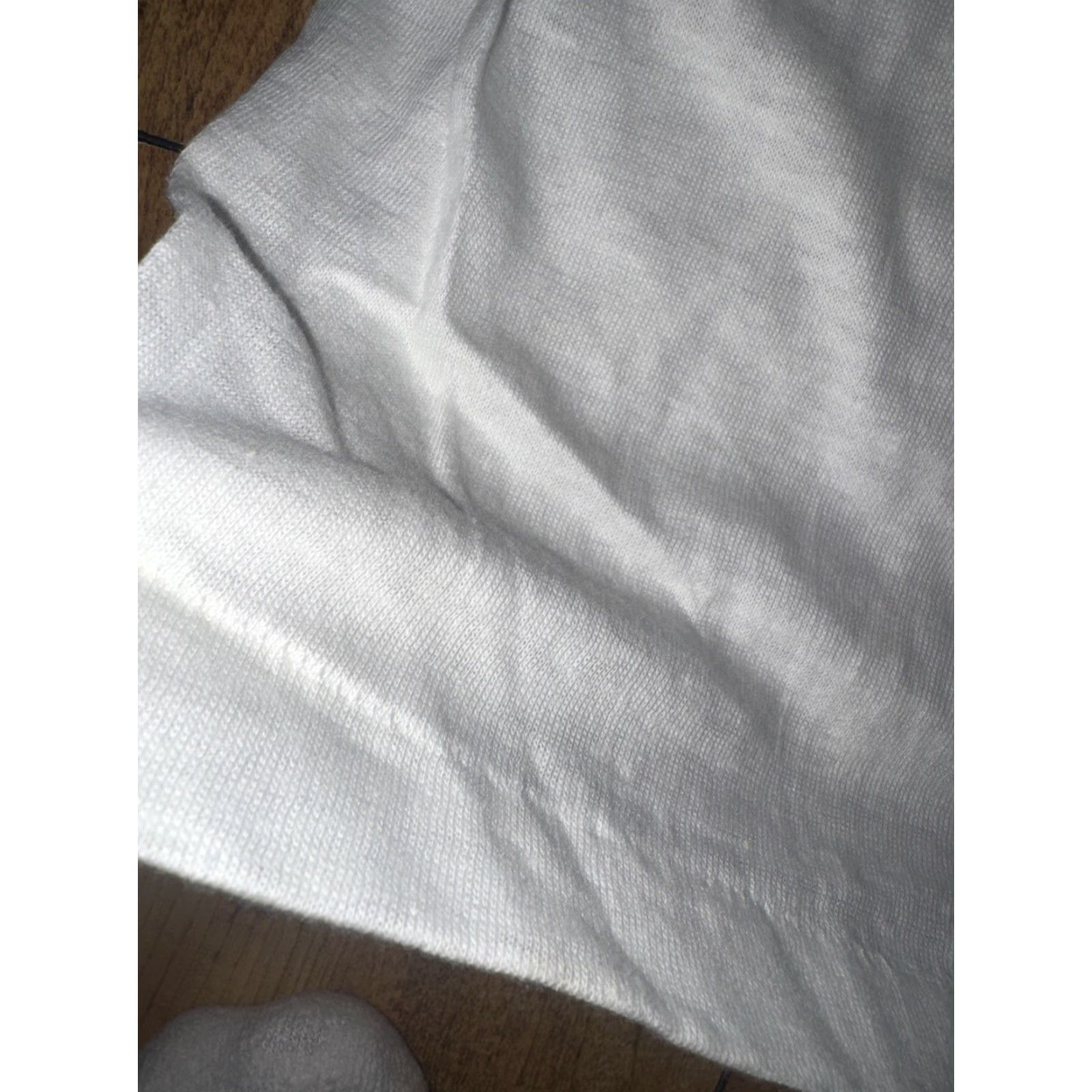 Hanes VINTAGE Hanes T-Shirt White XL Mens Regular Fit 22x29 Size US XL / EU 56 / 4 - 4 Thumbnail