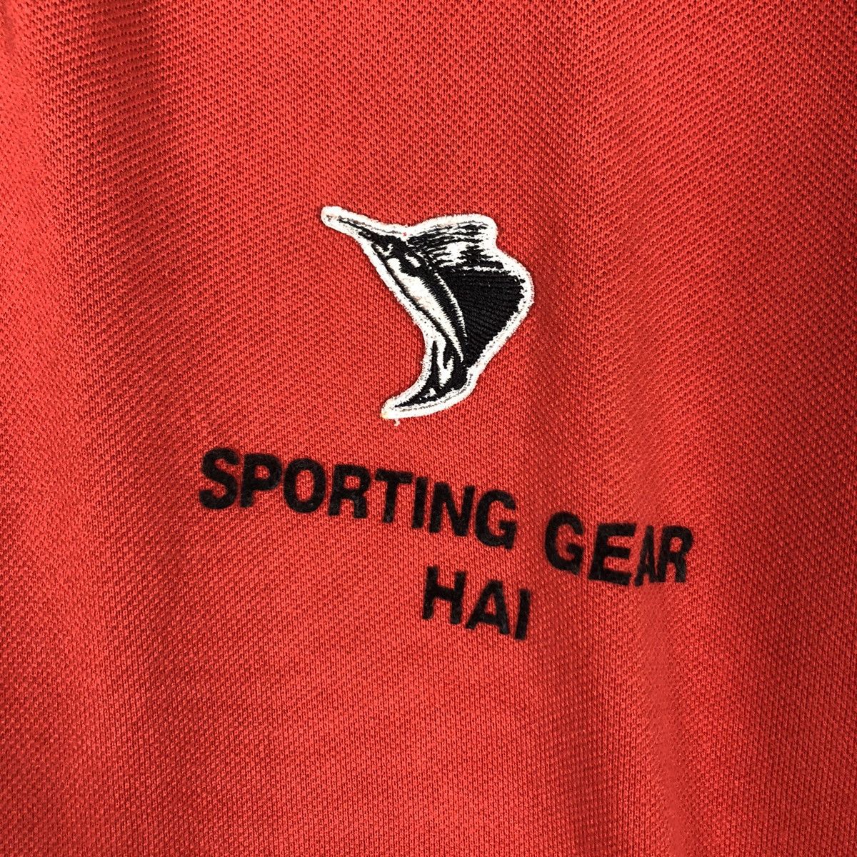 Hai Sporting Gear × Japanese Brand Hai Sporting Gear Red Polos Shirt Japanese Brand Rare small Size US S / EU 44-46 / 1 - 10 Thumbnail