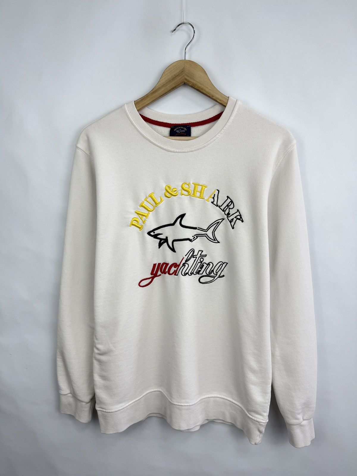 Paul & Shark 🇮🇹 Paul & Shark Yachting Sweatshirt Rare Retro Hype Y2K Size US L / EU 52-54 / 3 - 2 Thumbnail