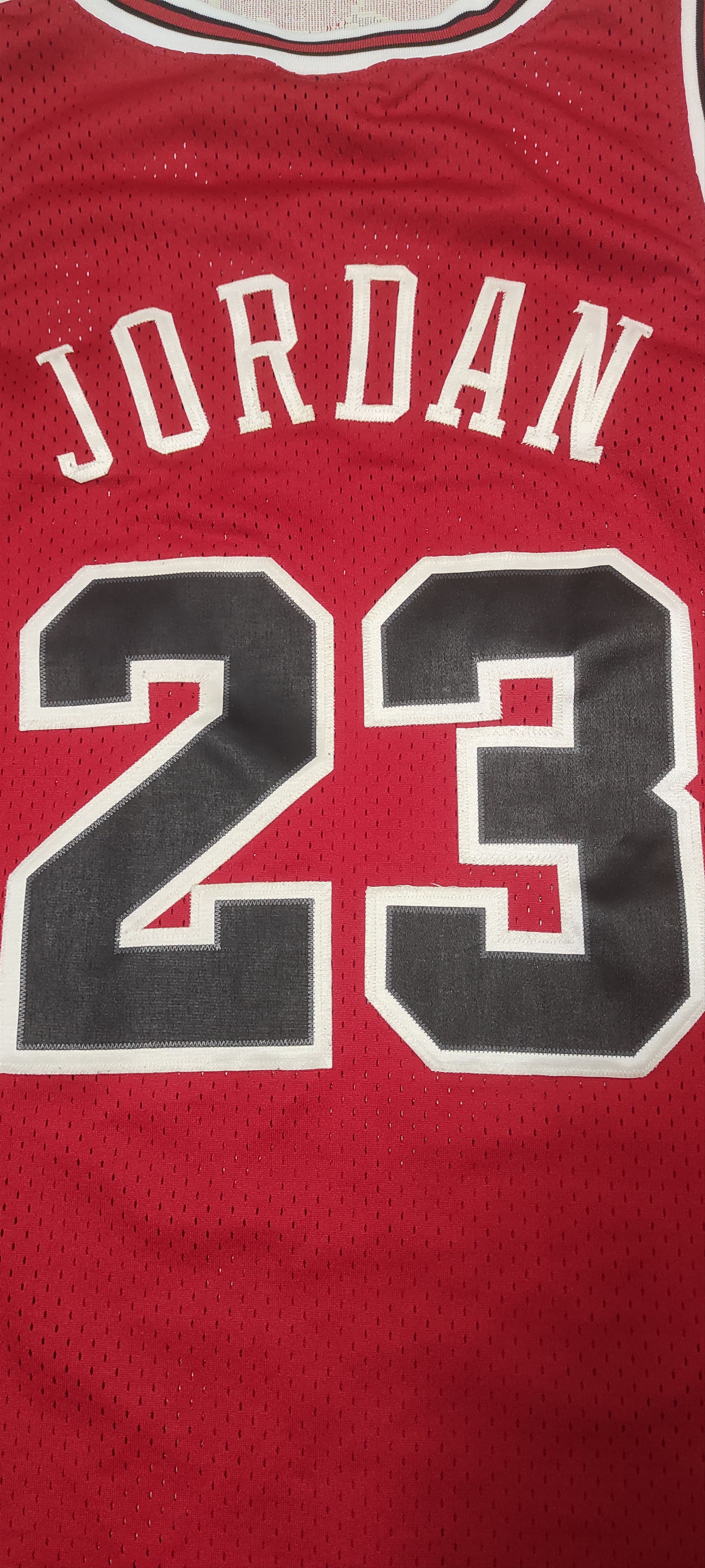 Nike Michael Jordan Chicago Bulls Red Nike Jersey NBA Basketball Size US XXL / EU 58 / 5 - 7 Thumbnail