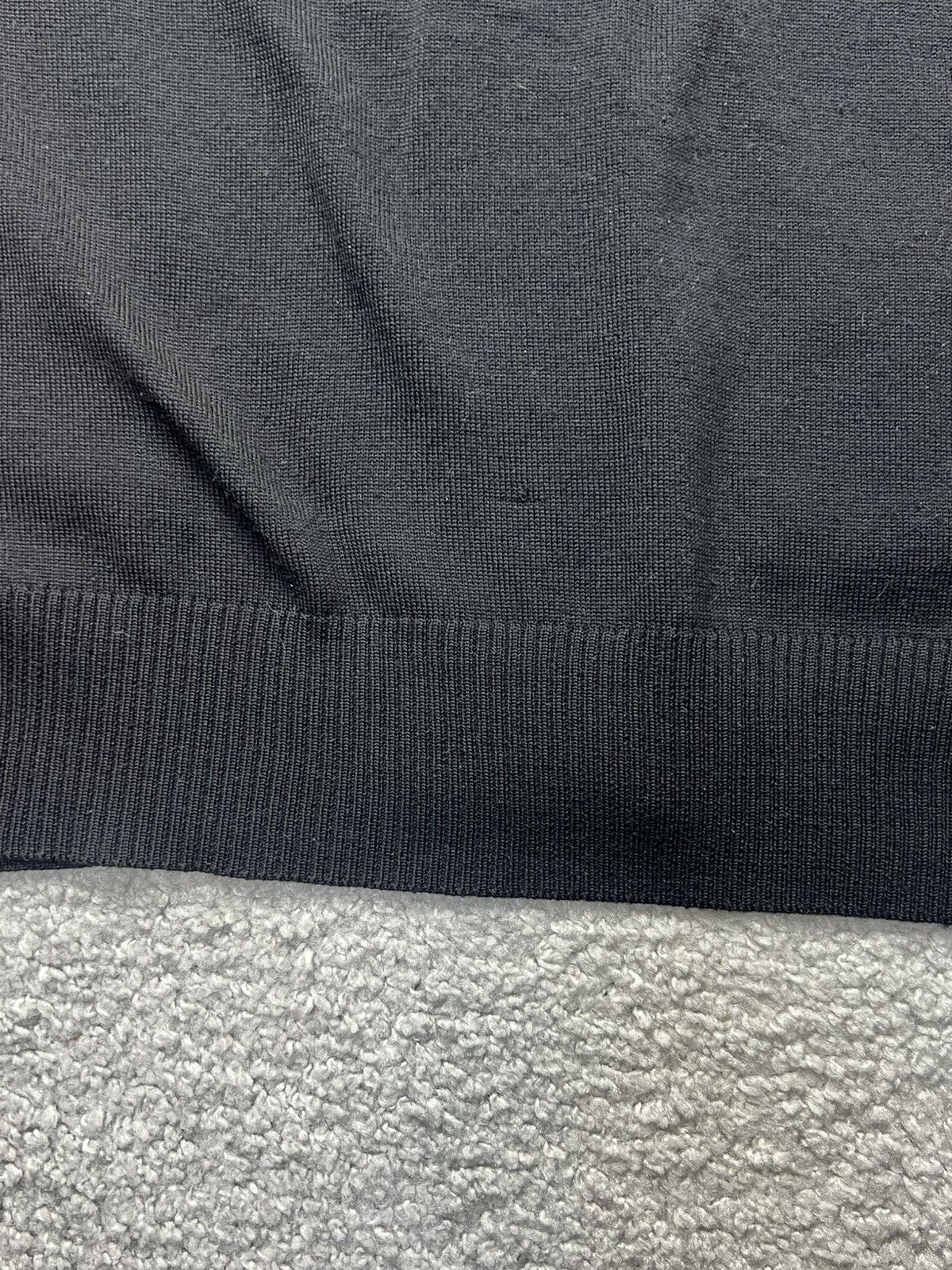 Chanel Chanel Flower Patch Logo Black Wool Cardigan Size 42 Size M / US 6-8 / IT 42-44 - 5 Thumbnail