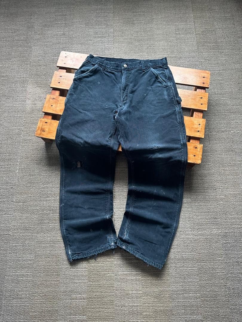 Carhartt CARHARTT CARPENTER RIPPED JEANS Size US 34 / EU 50 - 2 Thumbnail