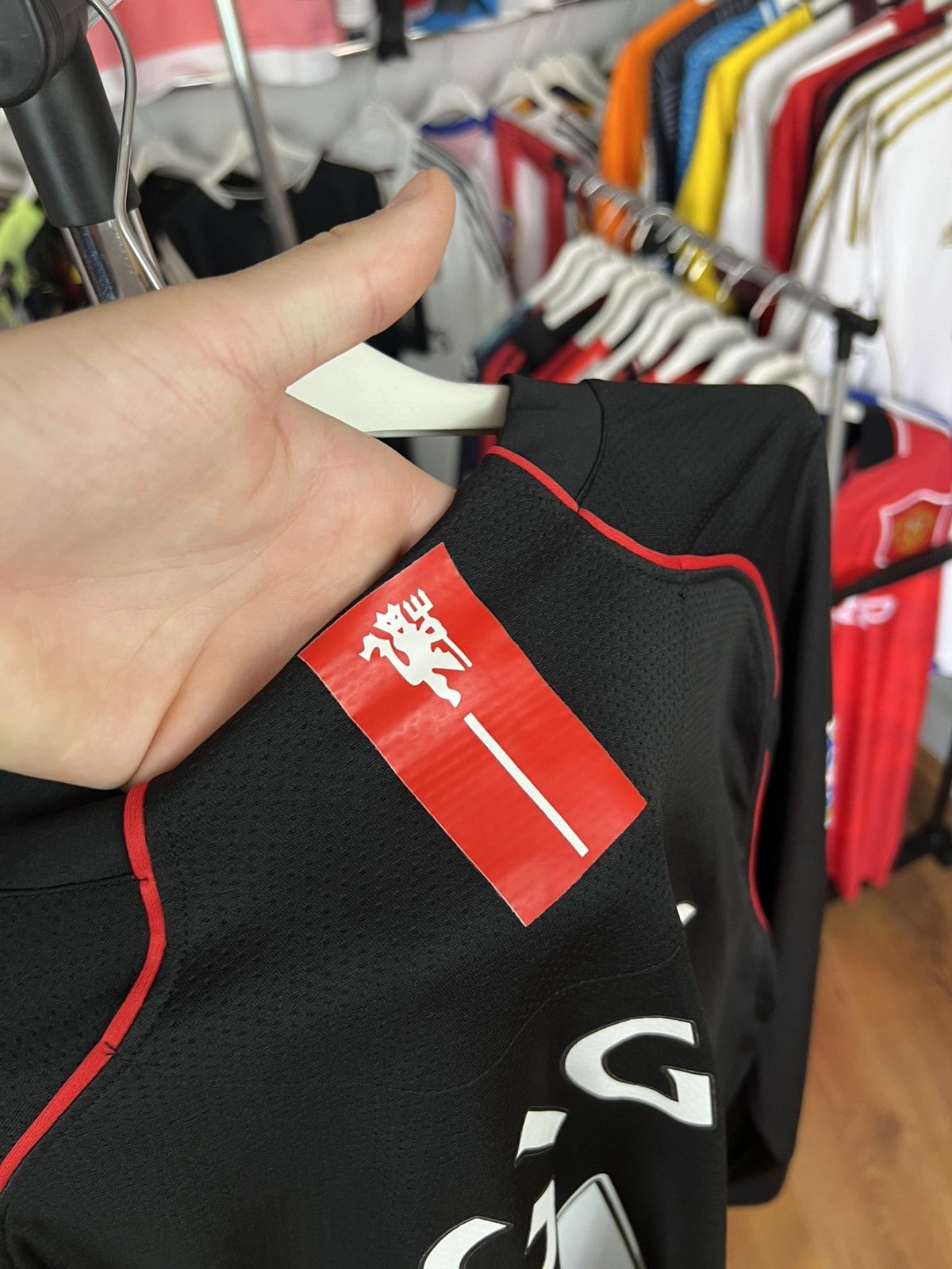 Nike Soccer Jersey Nike Manchester United 2007/08 Giggs #11 Size US L / EU 52-54 / 3 - 7 Thumbnail