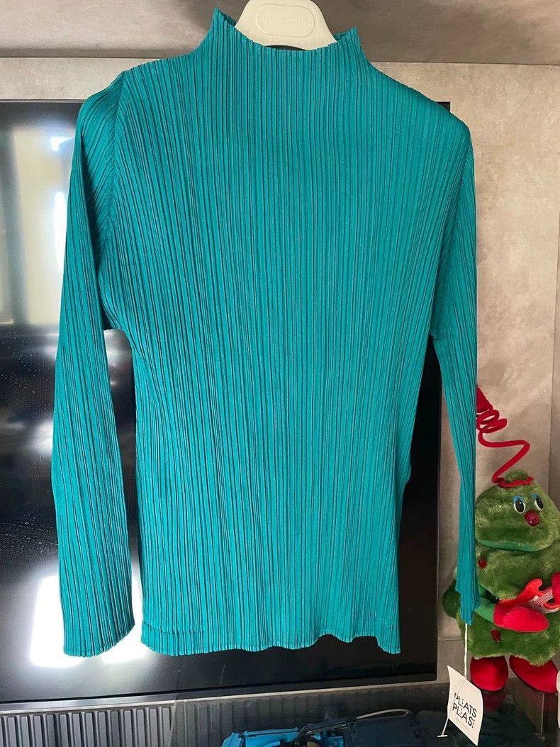 Issey Miyake issey miyake size:3 Half-high collar and long sleeves Size XXS / US 00 / IT 34 - 1 Thumbnail