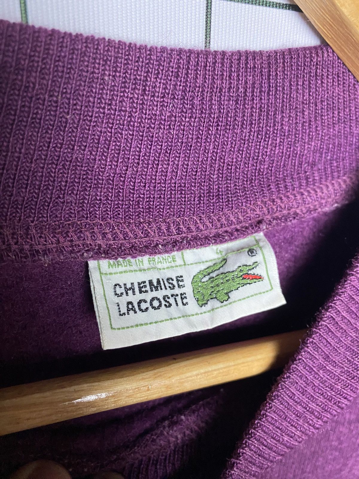 Lacoste Vintage Lacoste wool Small Logo Sweatshirt Size US XL / EU 56 / 4 - 11 Thumbnail