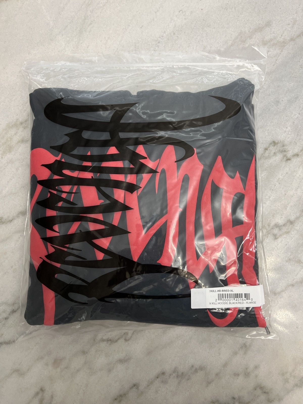 image of Revenge X Kill Hoodie Black/red, Men's (Size XL)