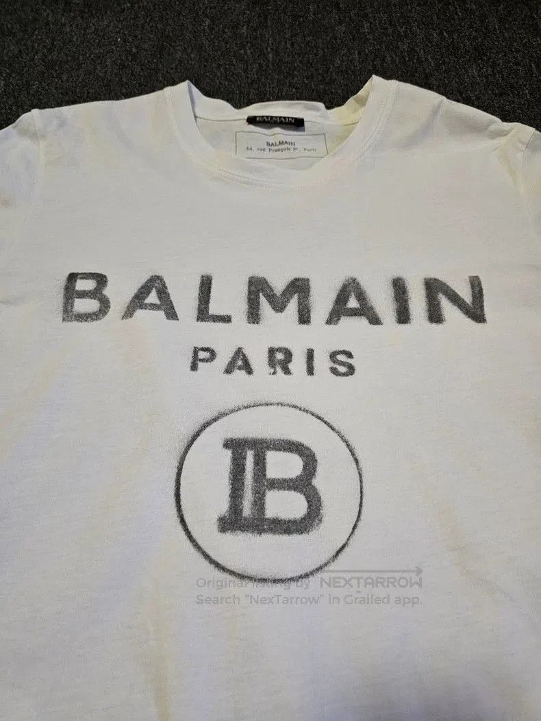 Balmain Balmain Paris Men's Short Sleeve T. Size US S / EU 44-46 / 1 - 2 Thumbnail
