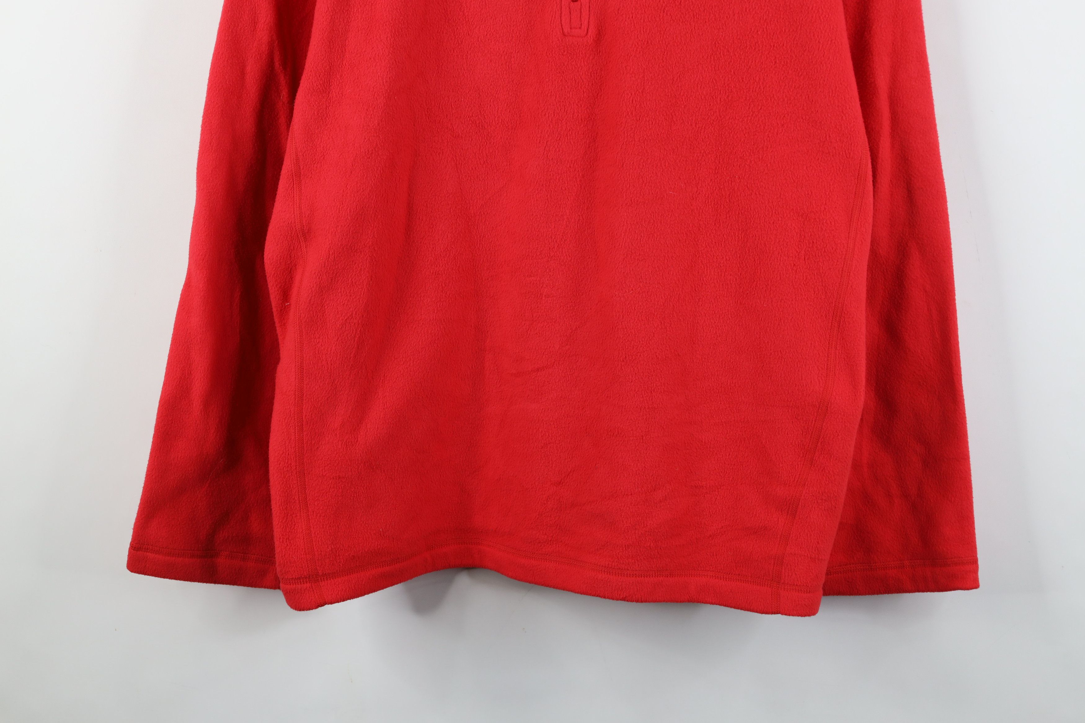 The North Face The North Face Spell Half Zip Fleece Pullover Sweater Red Size US L / EU 52-54 / 3 - 3 Thumbnail
