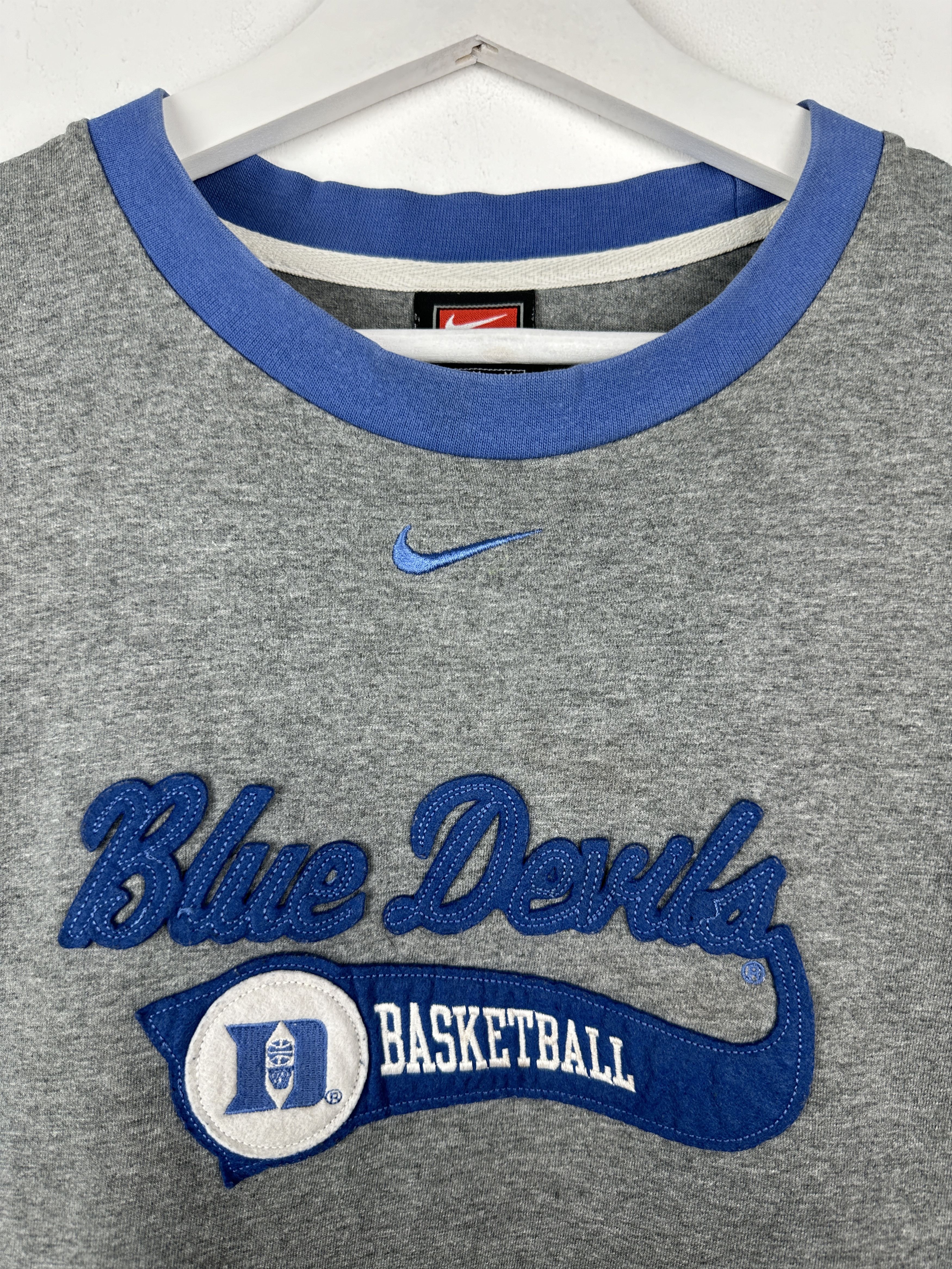 Nike 90s Vintage Nike Duke Blue Devils Long Sleeve T Shirt Tee Size US M / EU 48-50 / 2 - 3 Thumbnail