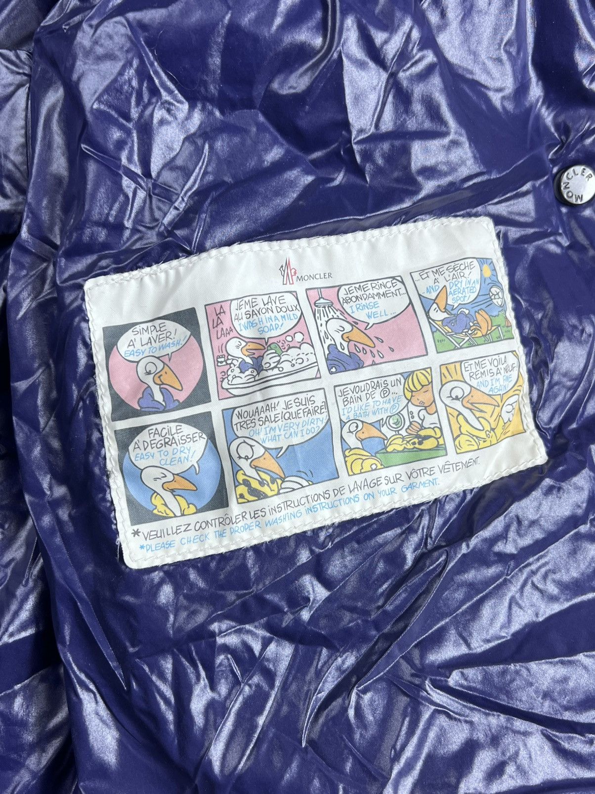 Moncler Moncler Jura Blue Down Parka Size 3 Size L / US 10 / IT 46 - 10 Thumbnail