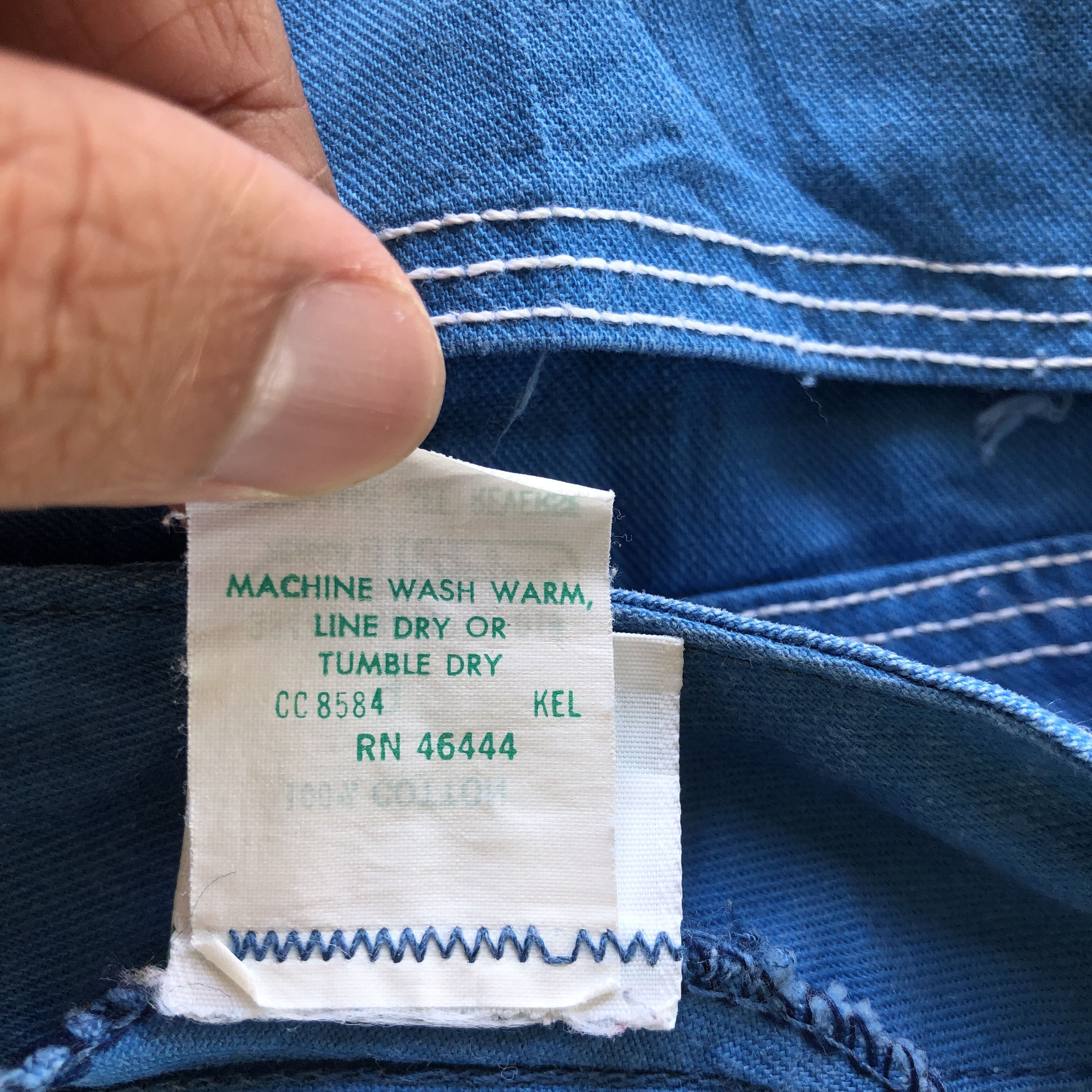 Sears Vintage 70s Sears JR Bazaar Jeans Sears Denim Pants Size 26" / US 2 / IT 38 - 8 Thumbnail