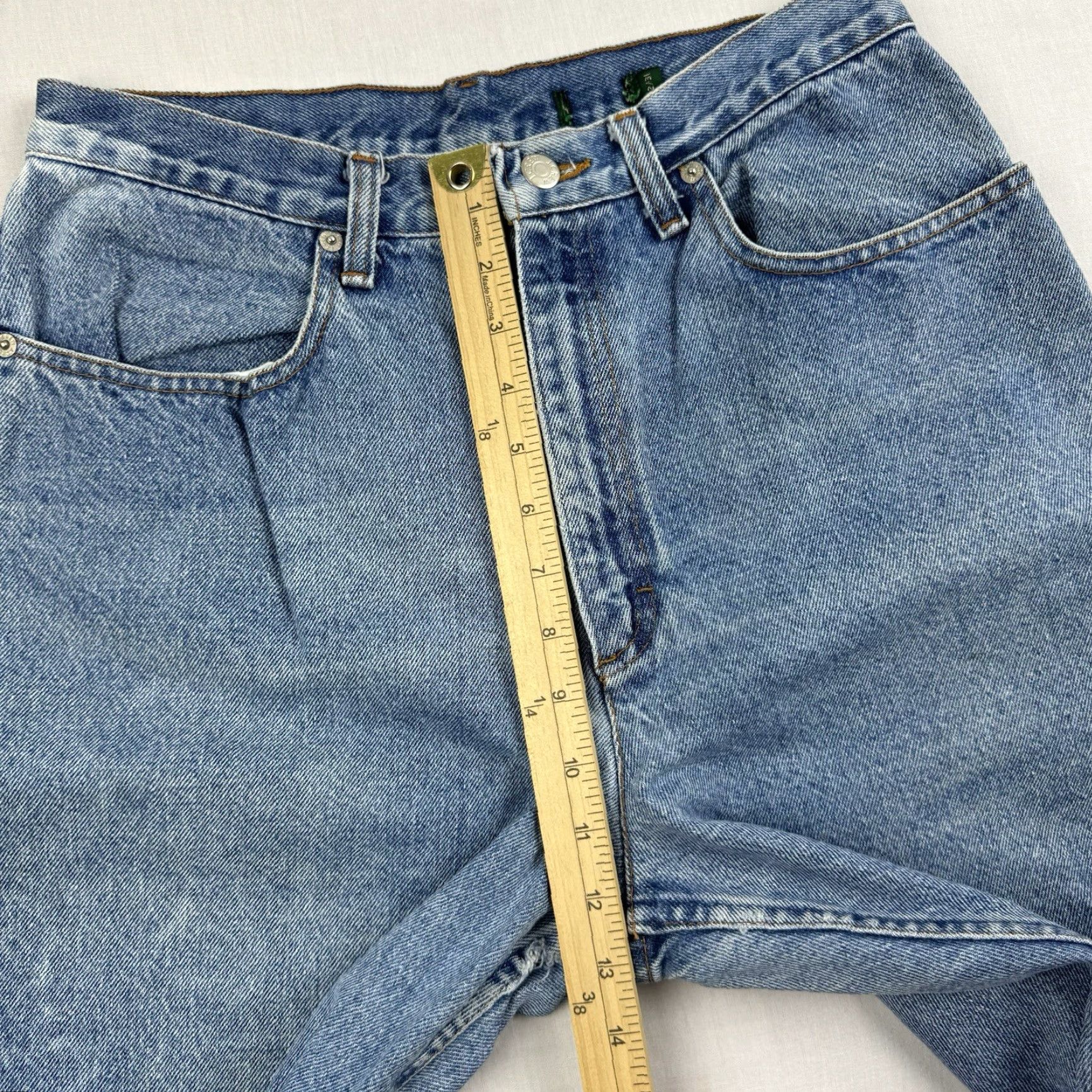 J.Crew VINTAGE J.CREW Jeans Womens 12 Blue High Rise Mom 90s USA Hipster Size 34" / US 12 / IT 48 - 7 Thumbnail