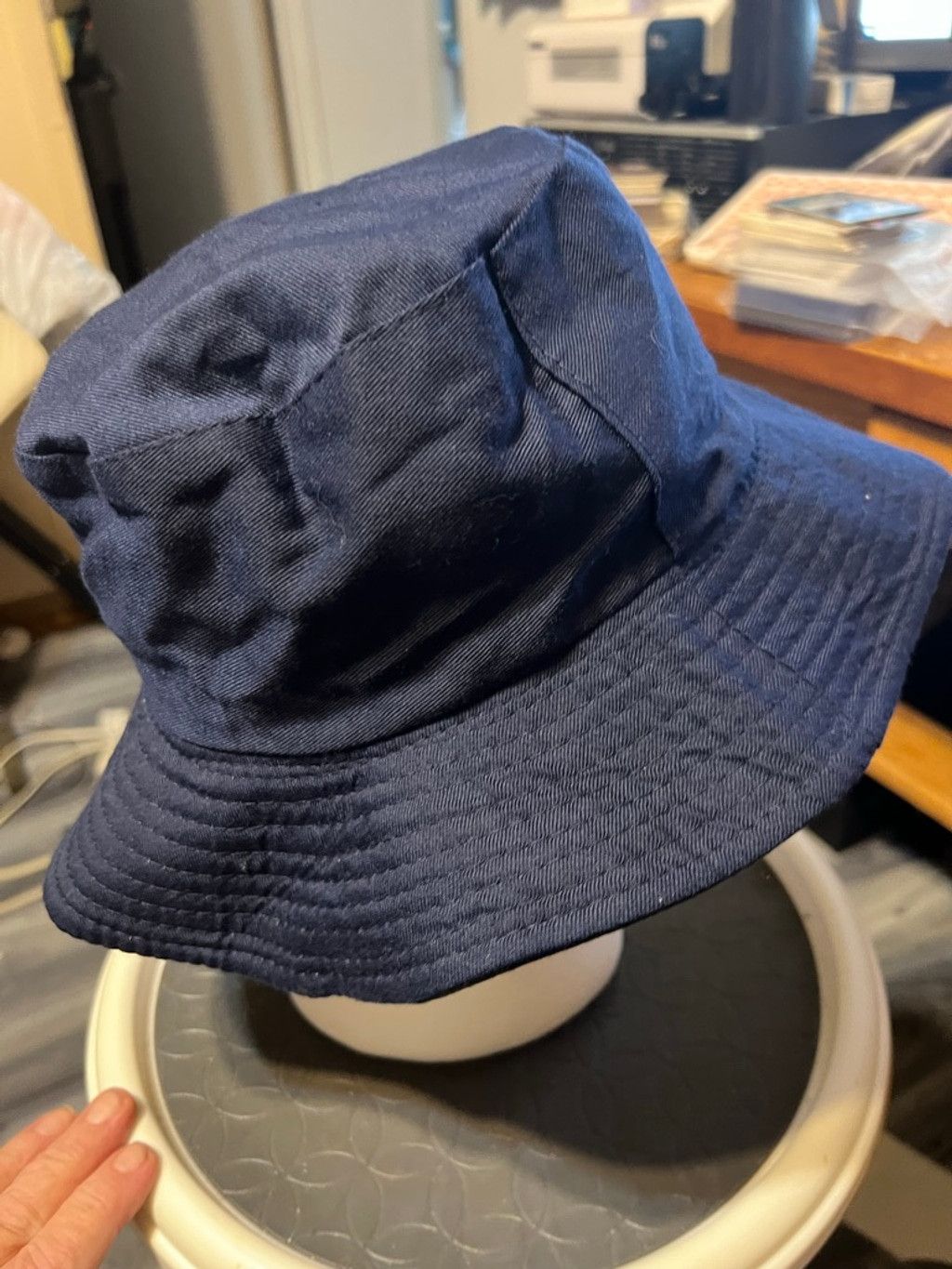 The Unbranded Brand Women's Unbranded Navy Bucket Hat One Size Size ONE SIZE - 4 Thumbnail