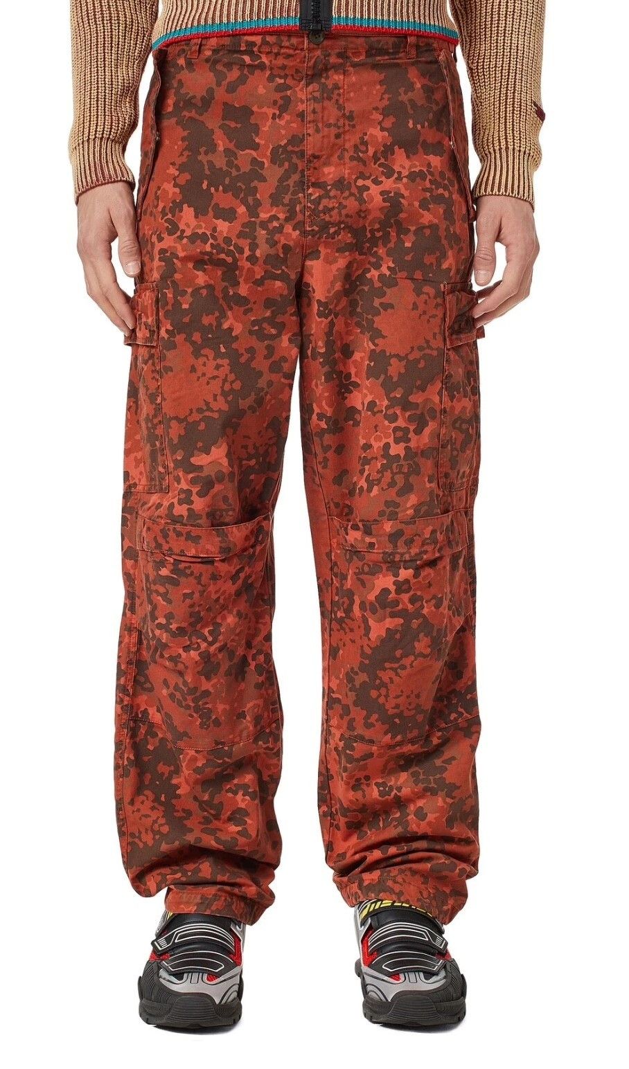 P-ATLAN-PAT W31 Orange Camouflage Multi-Pocket 85385