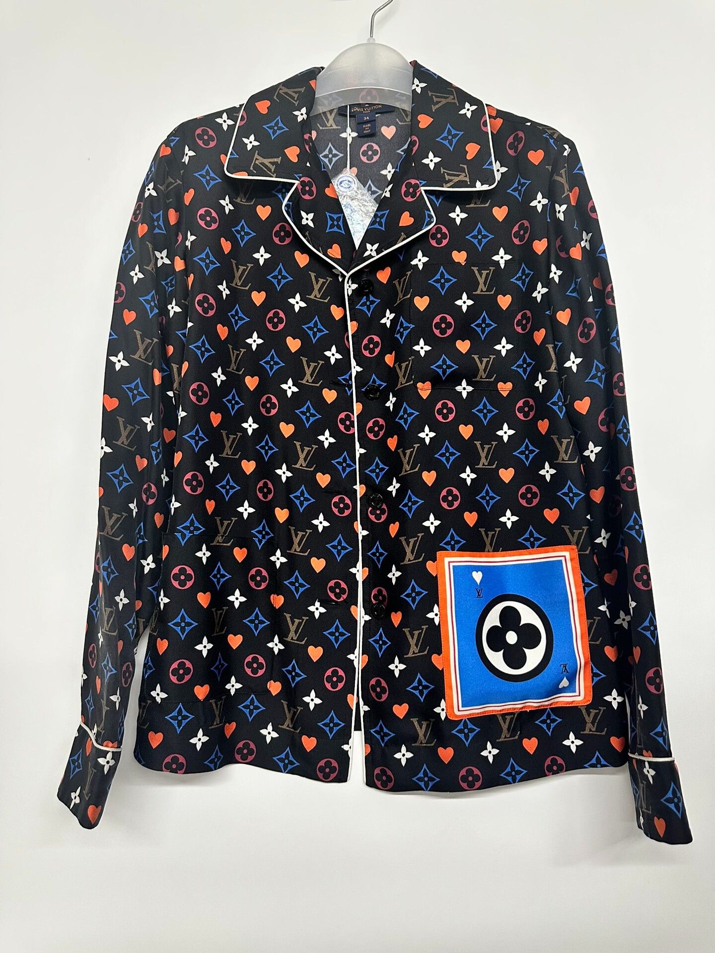 Louis Vuitton Louis Vuitton Monogram Print Shirt Size XXS / US 00 / IT 34 - 1 Thumbnail