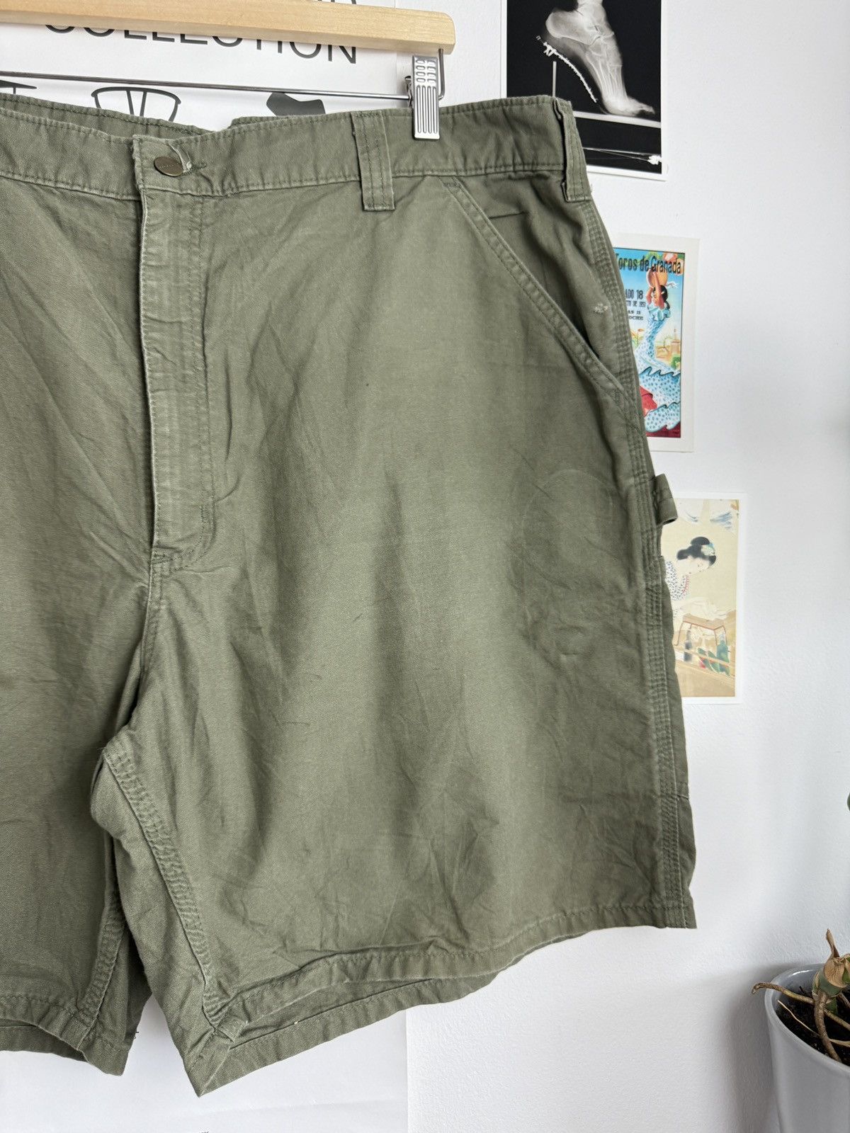 Carhartt Vintage 90s Carhartt carpenter shorts 42 workwear skate usa Size US 42 / EU 58 - 5 Thumbnail