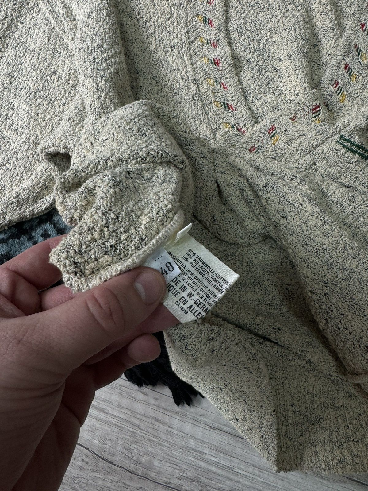 Carlo Colucci Carlo Colucci Sweater Made In West Germany Size US M / EU 48-50 / 2 - 6 Thumbnail