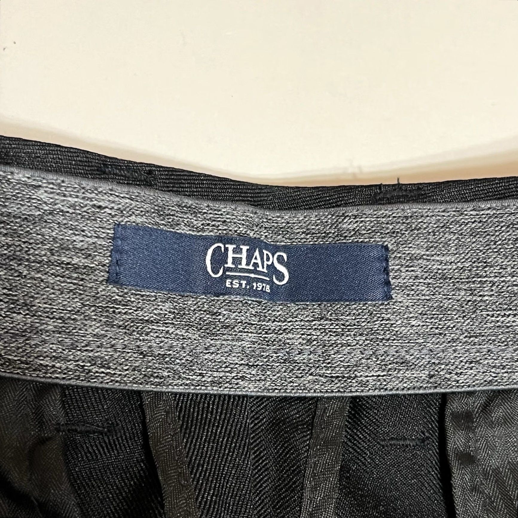 Chaps Chaps Performance Slim Dress Pants Mens 30x30 Black Flat Front NWT Size US 30 / EU 46 - 7 Thumbnail