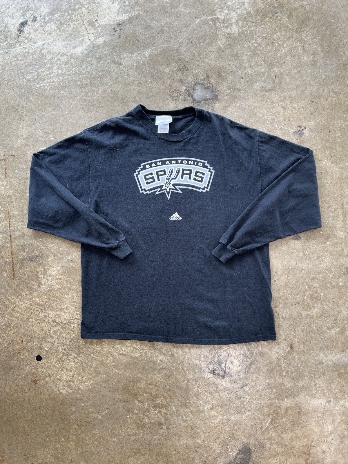 NBA Vintage Early 2000s San Antonio Spurs Long Sleeve XL Size US XL / EU 56 / 4 - 2 Thumbnail
