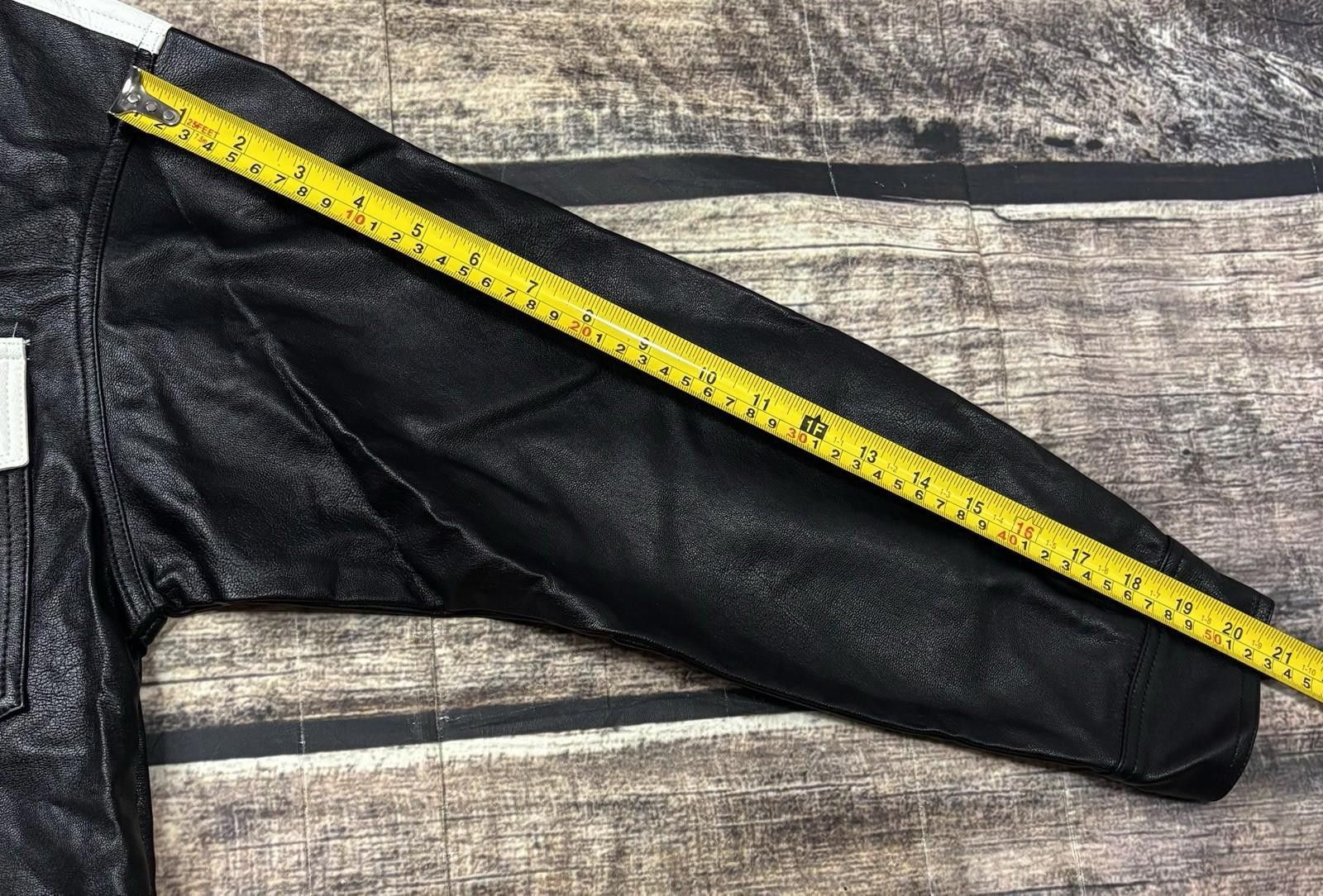 Other Le Lis Collection Jacket Womens XS Faux Leather Colorblock Size XS / US 0-2 / IT 36-38 - 11 Thumbnail
