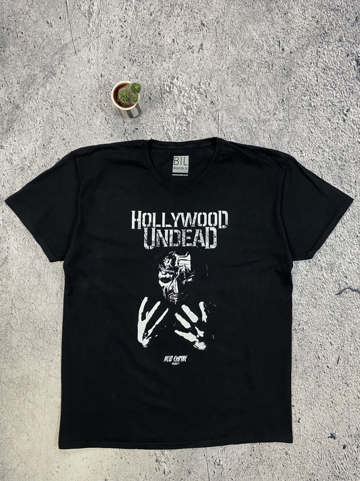 Vintage Tee Hollywood Undead Streetwear USA band rock Size US XL / EU 56 / 4 - 1 Thumbnail