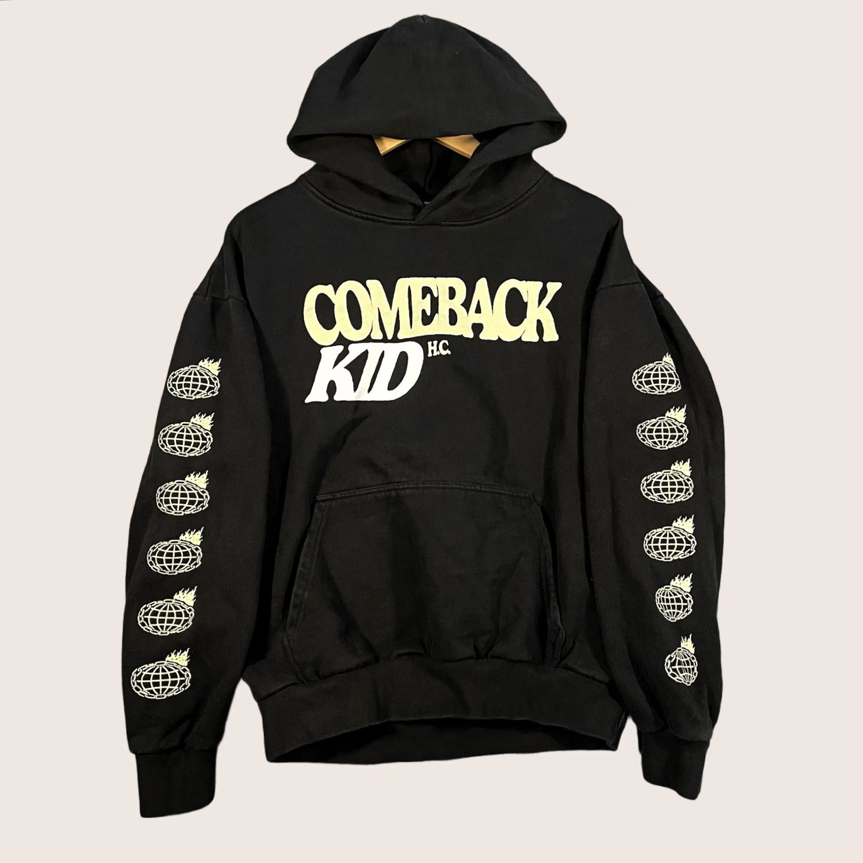 Gildan Comeback Kid Hoodie Black Hardcore Punk Mens Large Tour Bane Stick To Your Guns Size US L / EU 52-54 / 3 - 1 Thumbnail