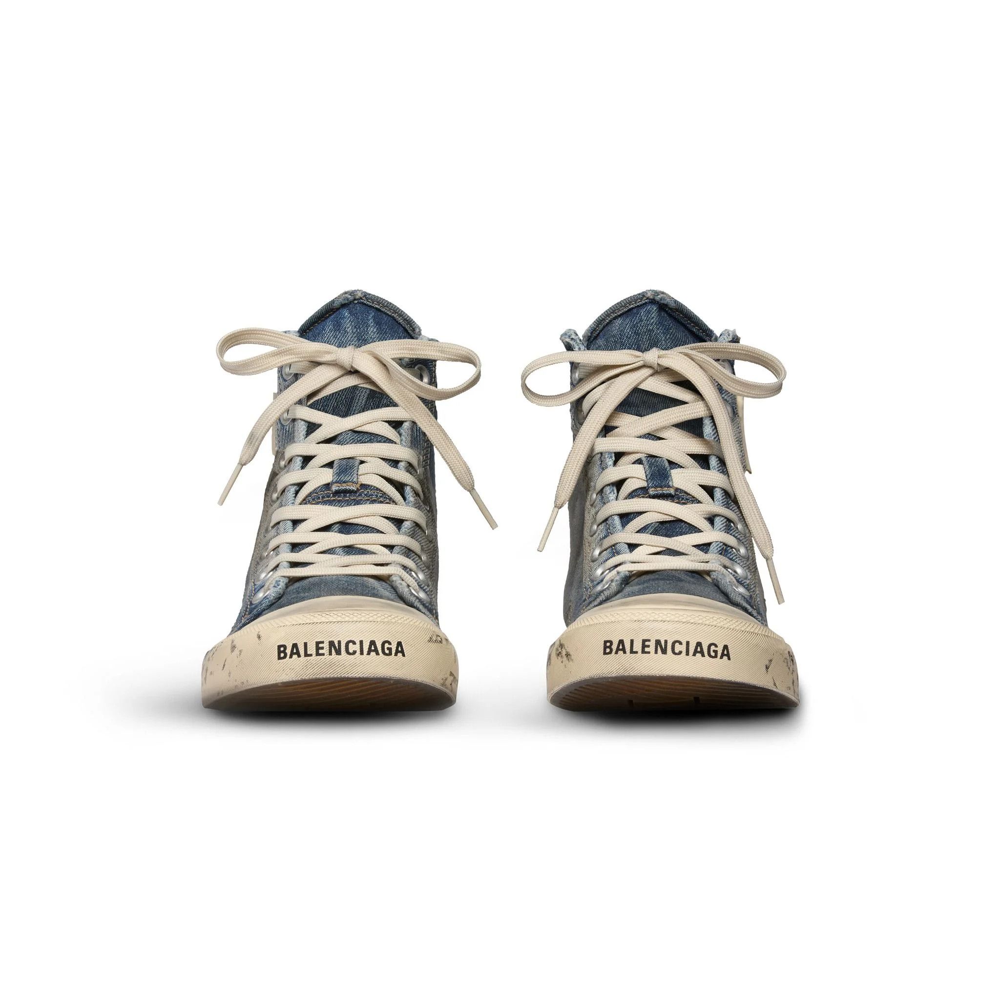 o1bcso1str1224 Paris High Top Sneakers in Blue