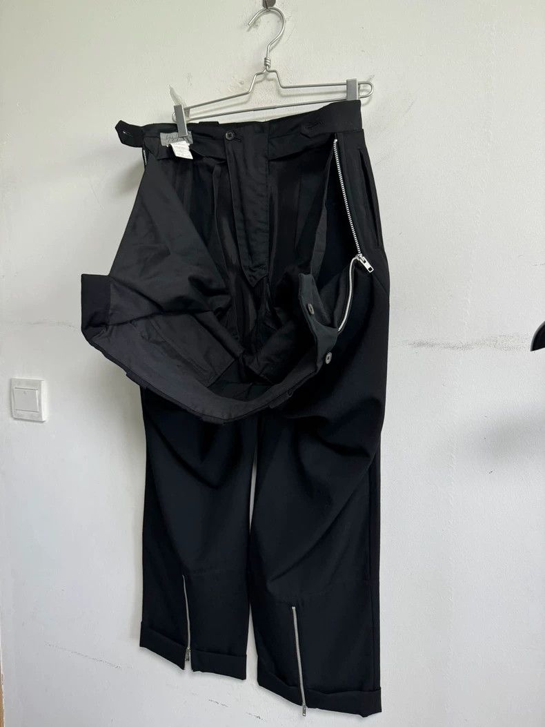 Yohji Yamamoto Yohji Yamamoto size 4 04AW zipper zip pants Size US 28 / EU 44 - 1 Thumbnail