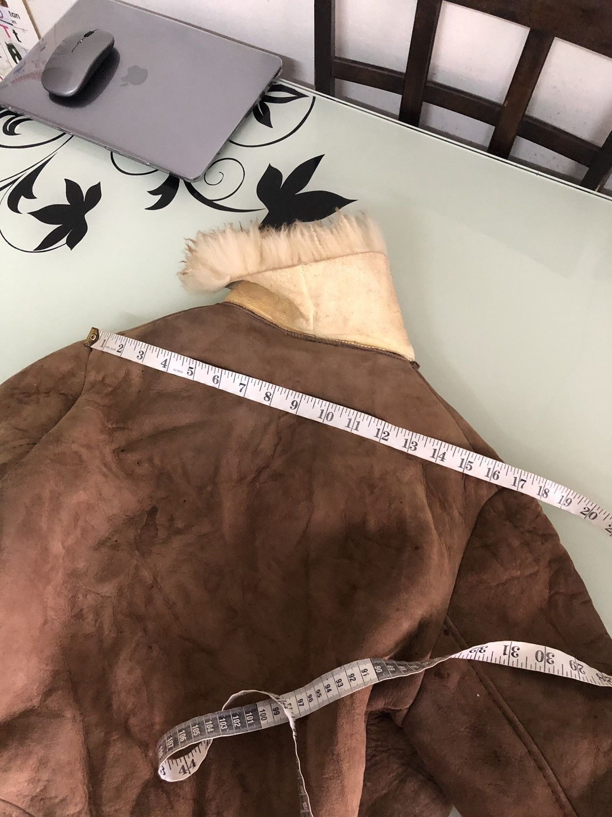 Leather Vintage Homestead Hand Made B3 Shearling Leather Jacket Size XL / US 12-14 / IT 48-50 - 25 Thumbnail