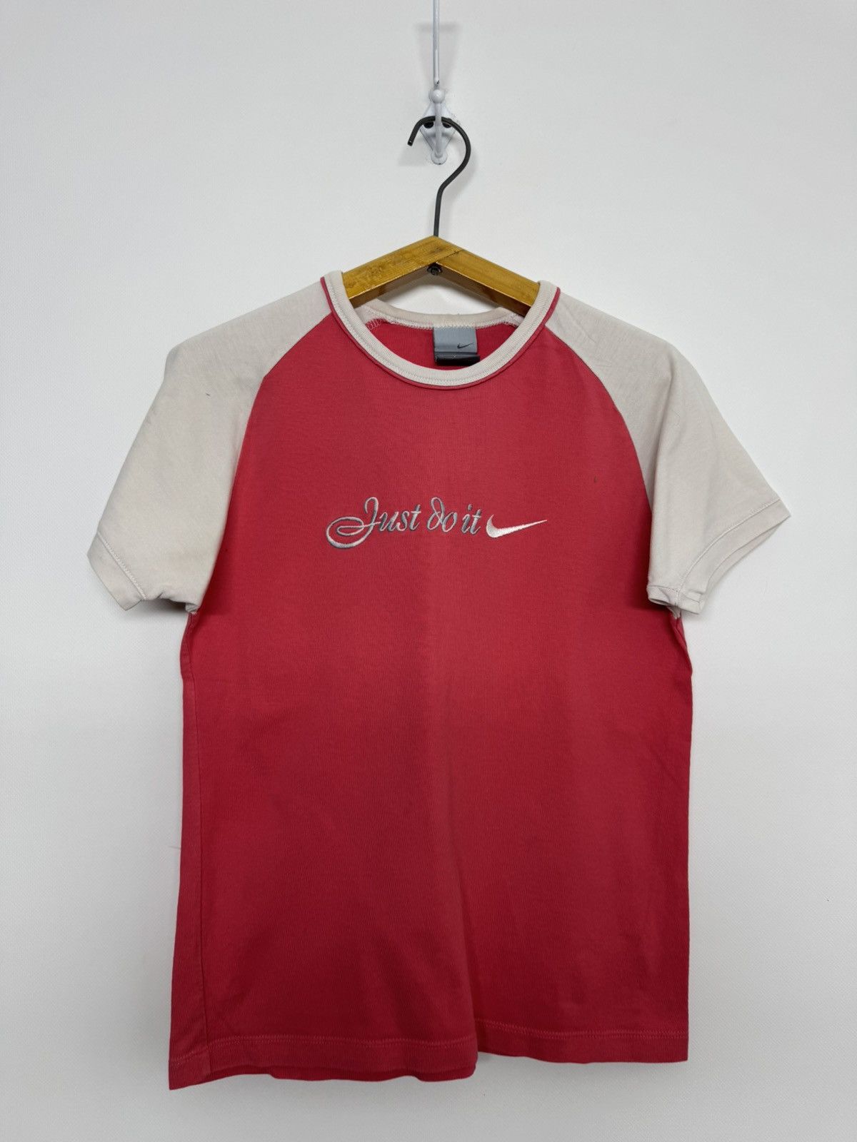 Nike Vintage 90s Nike Just Do It T-Shirt swoosh Size XS / US 0-2 / IT 36-38 - 2 Thumbnail
