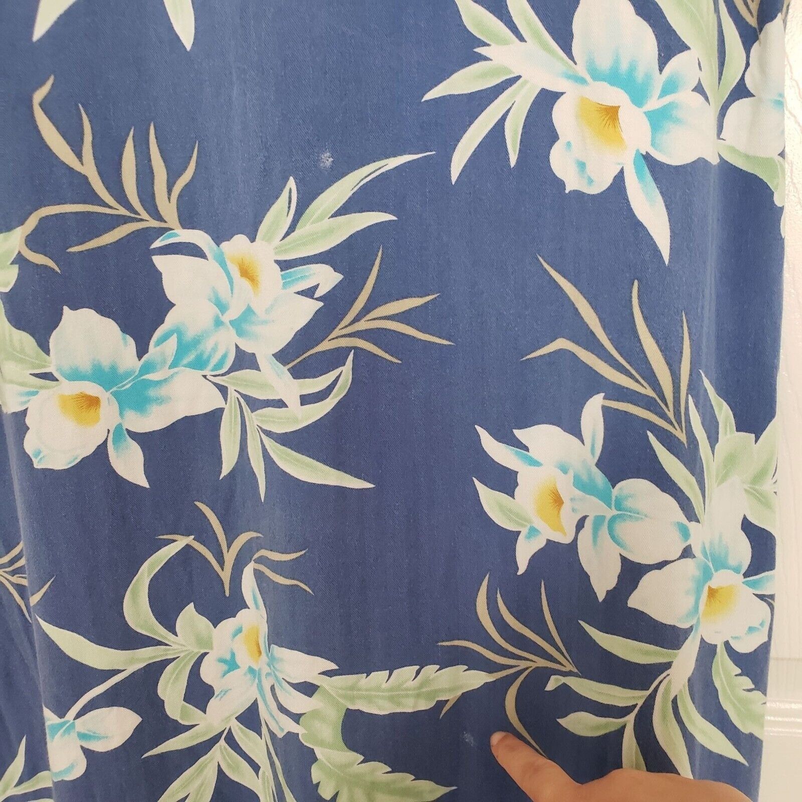 Designer Tahiti Reef Club Floral Hawaiian Dress Womens Size XL Tropic Size XL / US 12-14 / IT 48-50 - 6 Thumbnail