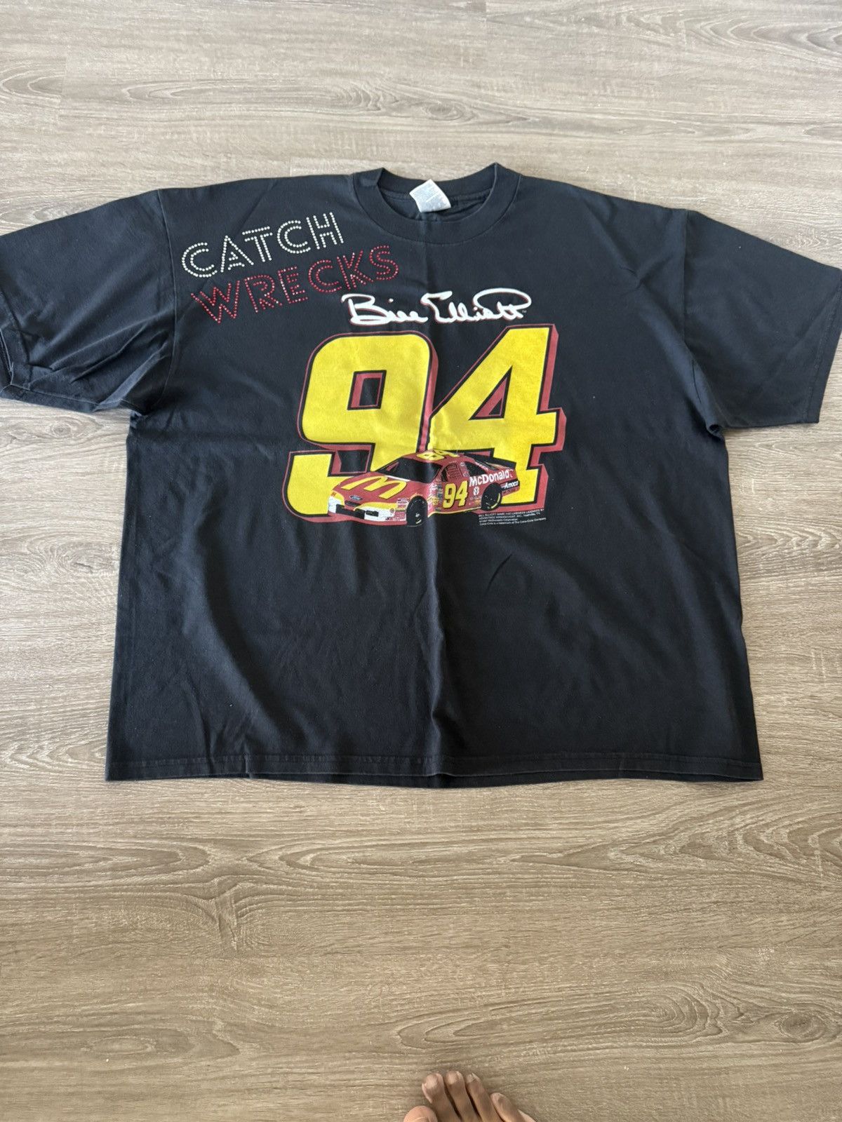 NASCAR Bill Elliot NASCAR vintage tee Size US XL / EU 56 / 4 - 4 Thumbnail