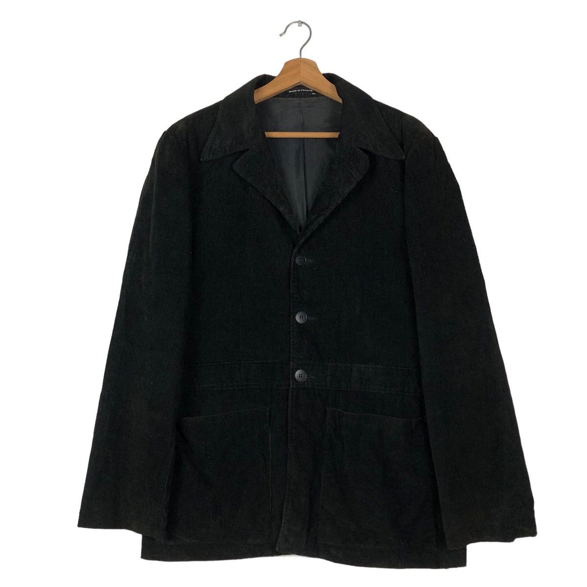 agnes b. 🔥Vintage Chore Jacket Rich Black Agnes. B France Size US M / EU 48-50 / 2 - 1 Thumbnail
