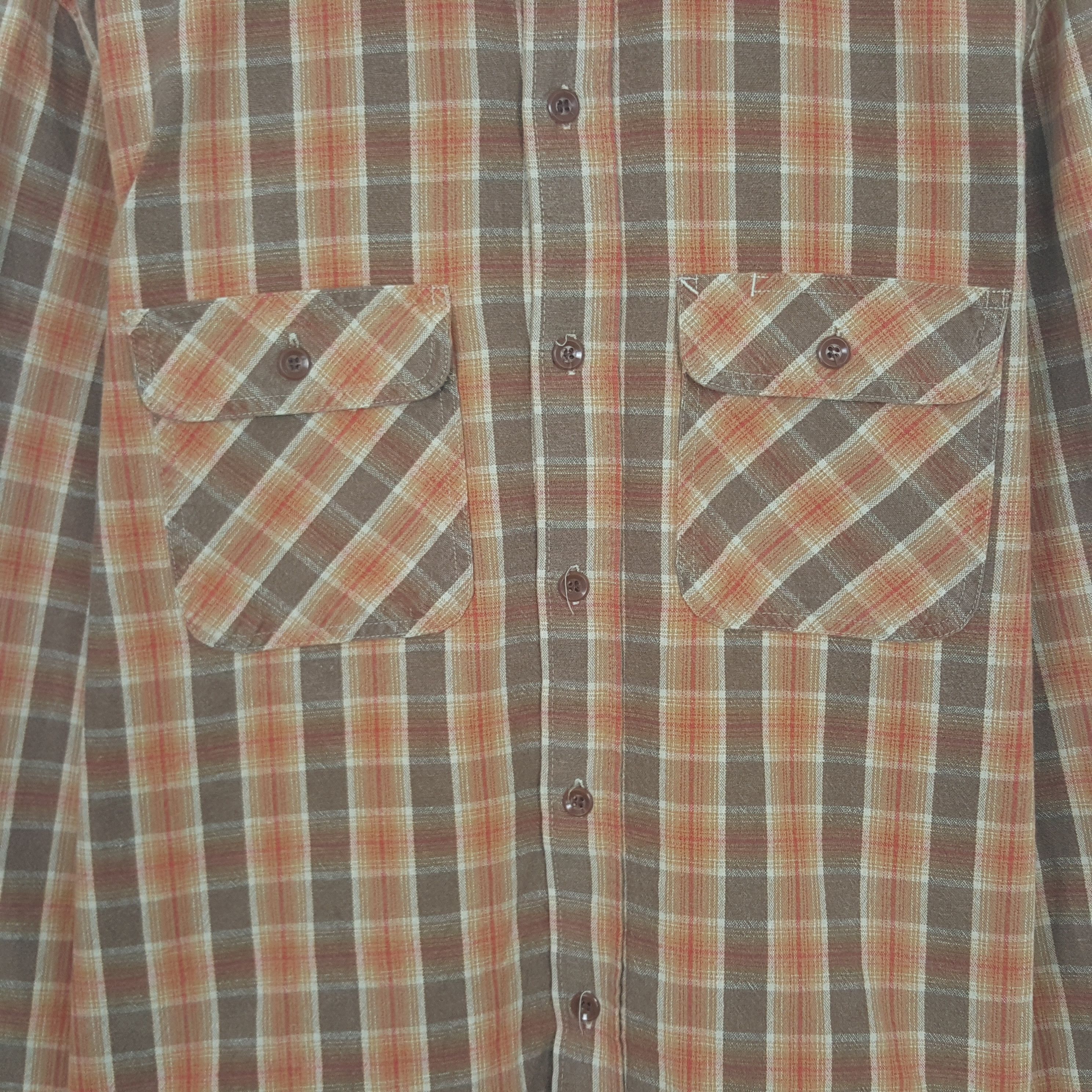 Sugar Cane Vintage Sugar Cane Worker Button Up Shirt Size US M / EU 48-50 / 2 - 2 Thumbnail
